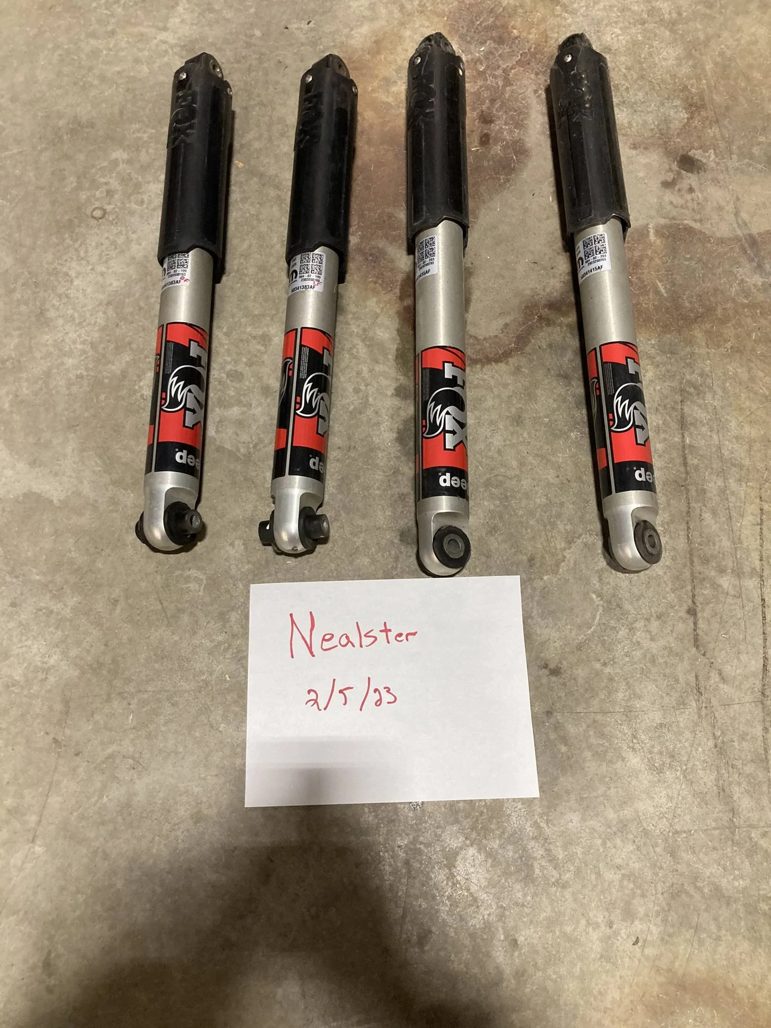 Jeep Gladiator Fox shocks and springs A9E994AE-3561-4BCA-96F5-16F3E75FABE5