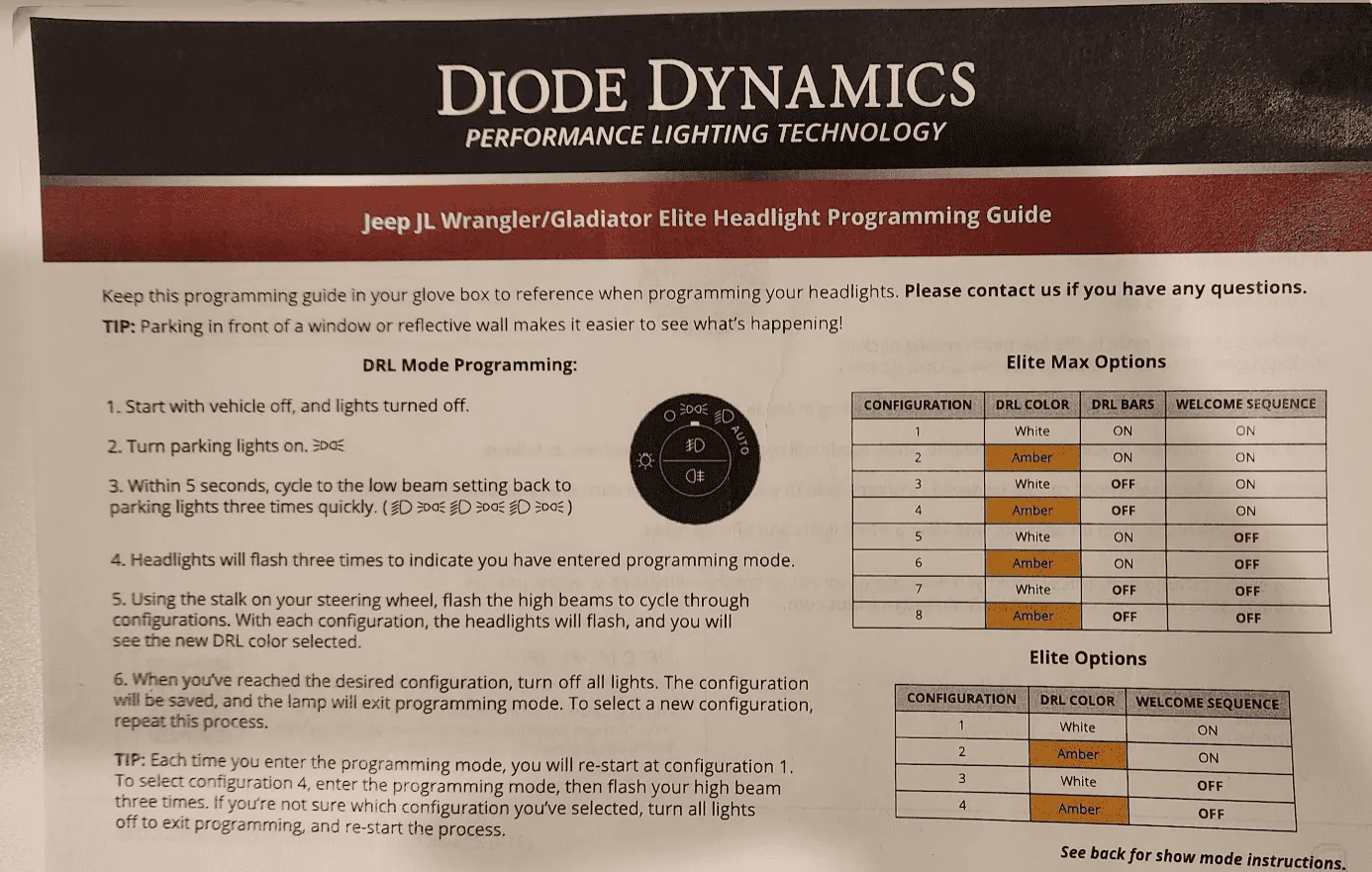 Jeep Gladiator NEW! Elite Series JL Wrangler & JT Gladiator LED Headlights from Diode Dynamics 1675652396827