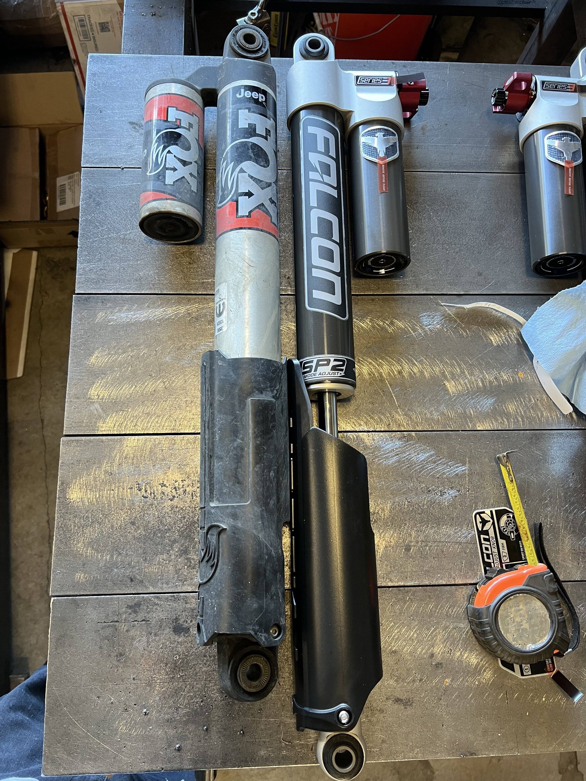 Jeep Gladiator Removing AEV Mojave spacers and factory springs for Clayton/Dobinsons BA0C7D28-8276-4E34-BFFA-F47EDCEC5E0A