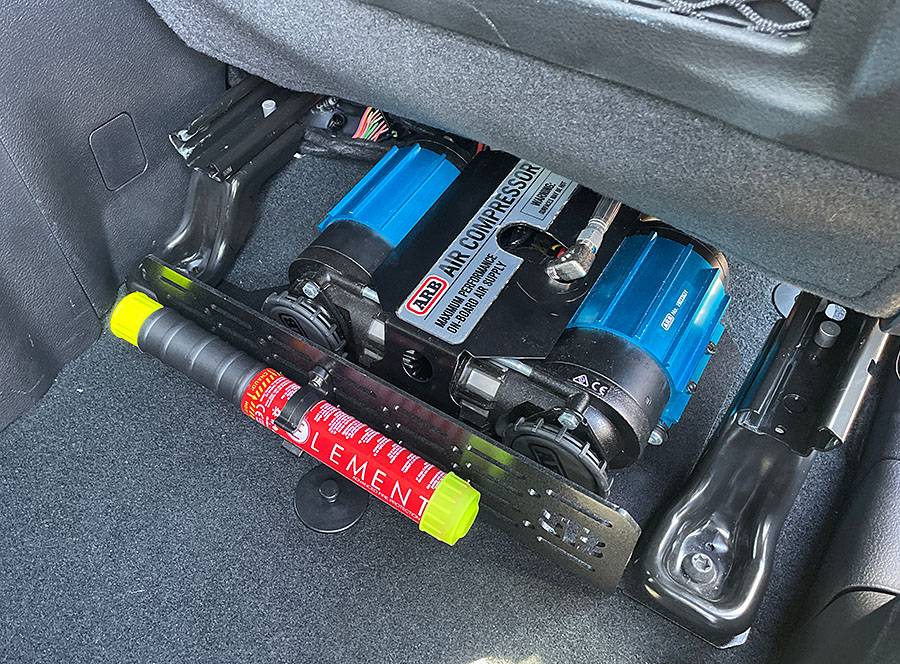 Jeep Gladiator ARB Twin Setups.. I need ideas!! JeepJL-JT-Underseat-Compressor-Mount-6