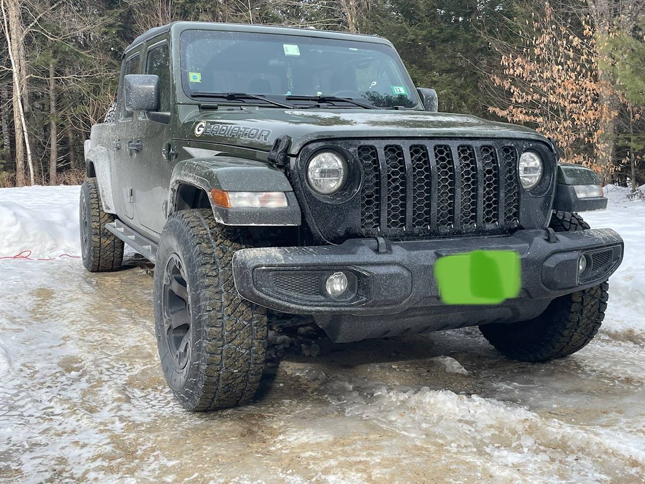 Jeep Gladiator Xtreme Recon Fender Extension Instsalled IMG_6735