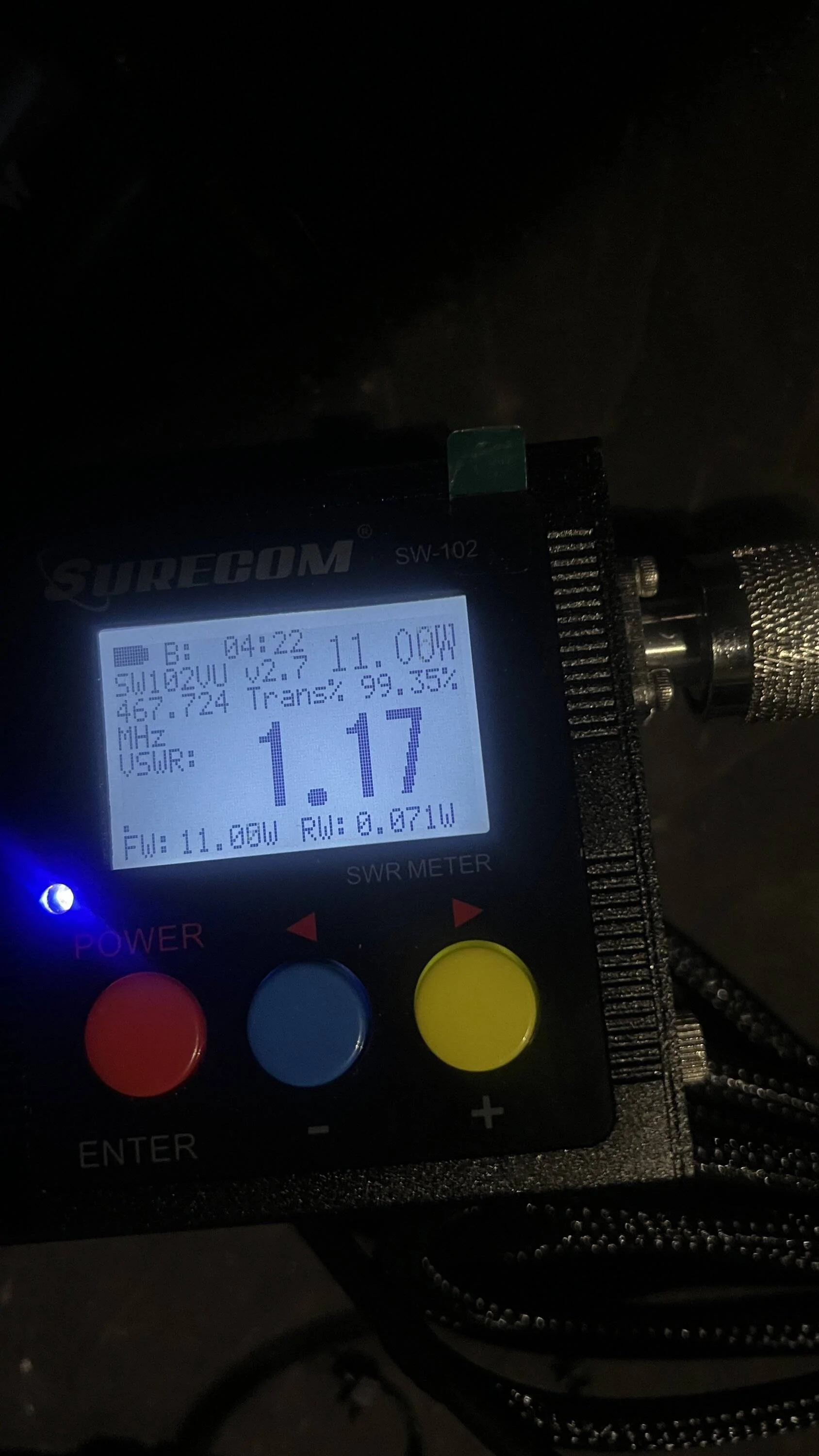 Jeep Gladiator GMRS / CB antenna locations - near A pillar or mid point on hood IMG_9942