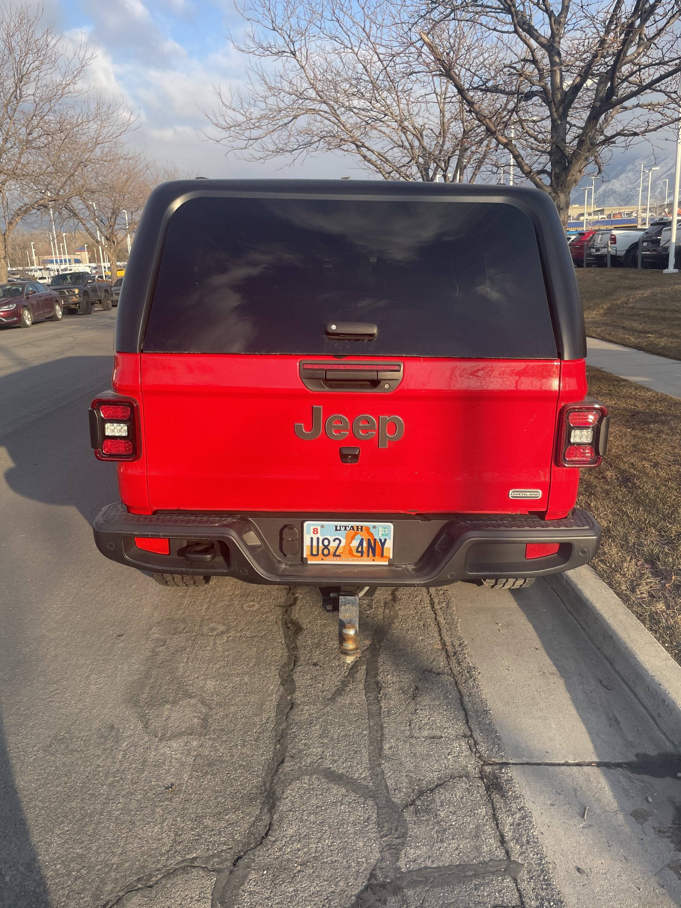 Jeep Gladiator Brand new ARE CX Evolve cap - matte black, keyless entry IMG_3629.JPG