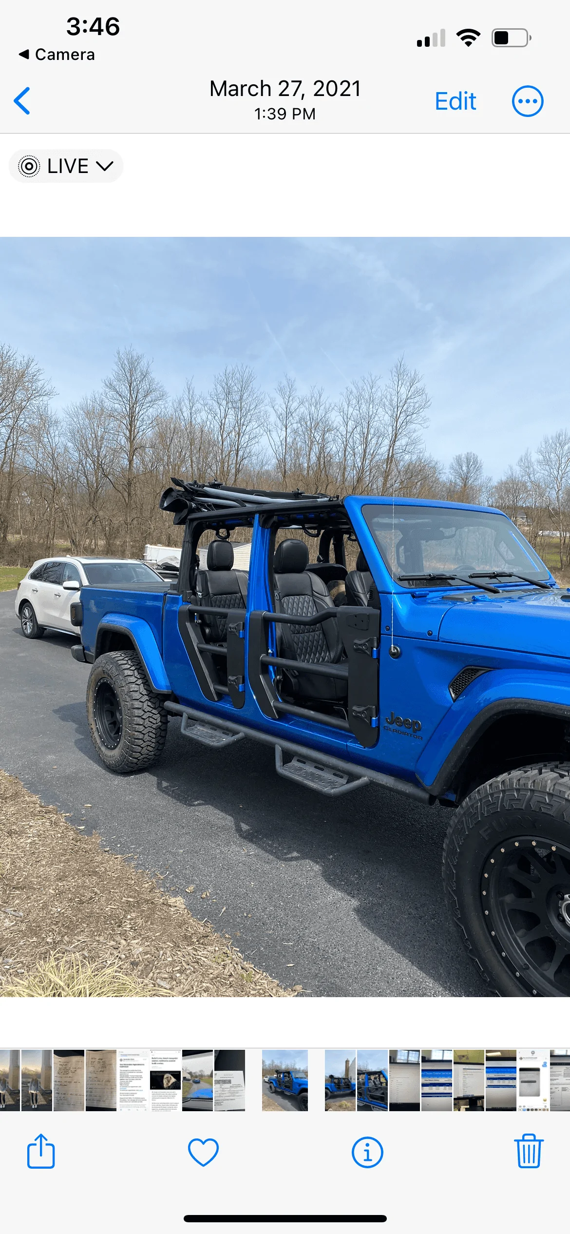 Jeep Gladiator OEM soft top A7B49D14-E791-4DCB-B1E8-826D05FABC72