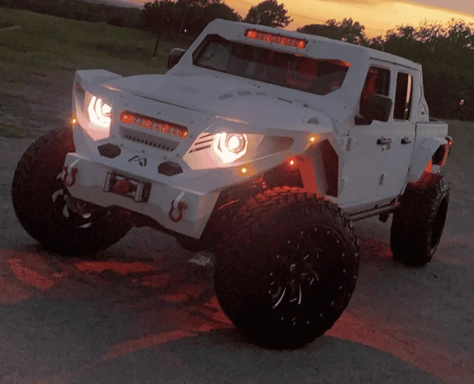 Jeep Gladiator I've never been much on the "Angry Turds" grill. 1675943796895