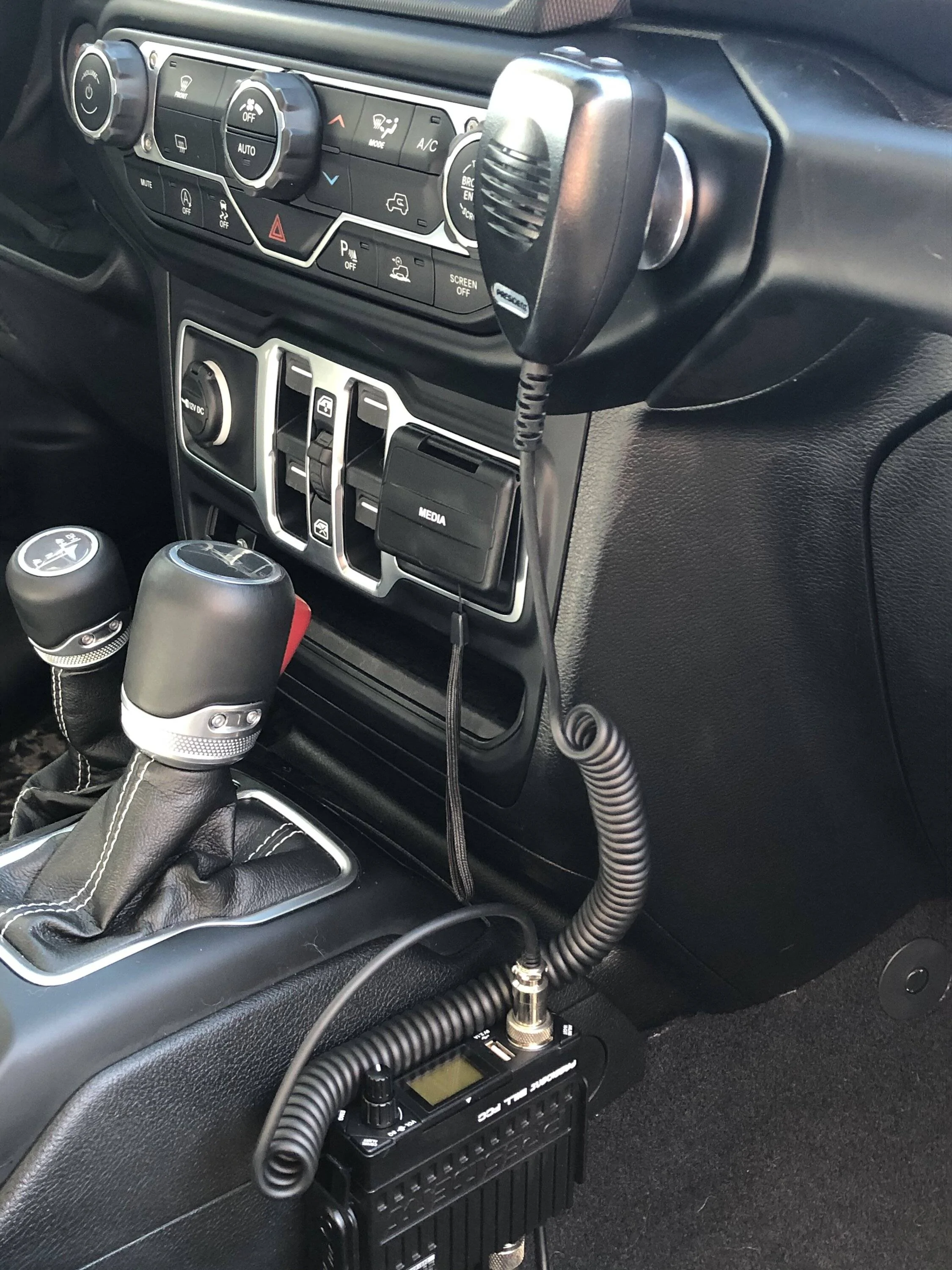 Jeep Gladiator Auxiliary Port Plug Jack Modification for RJ45 IMG_1226