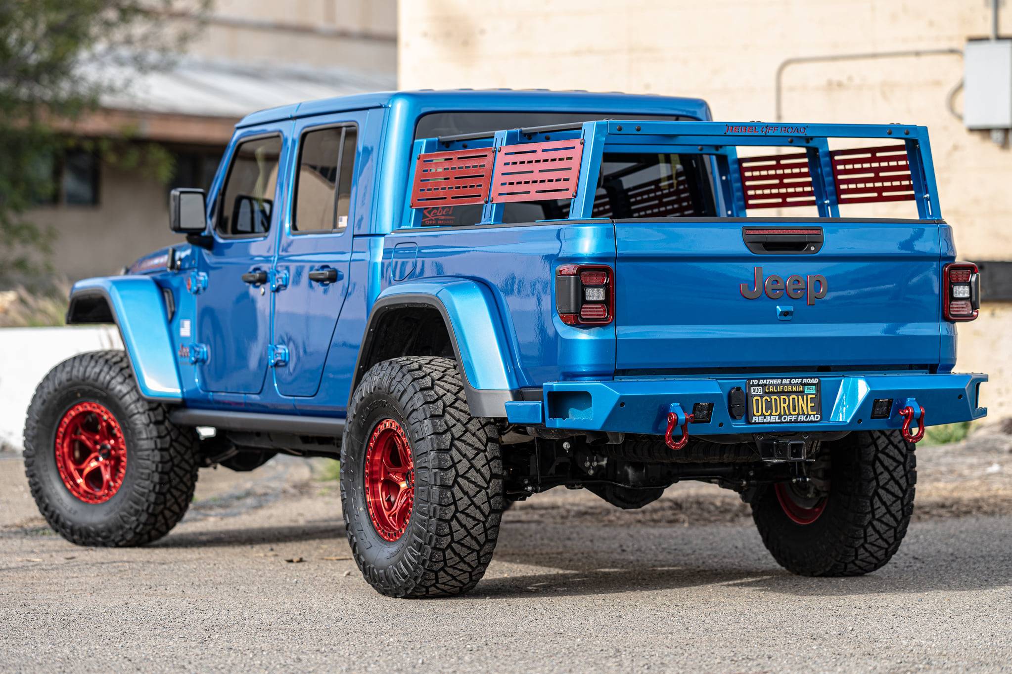 Jeep Gladiator HYDRO BLUE PEARL Gladiator JT Club Rebel Photo Shoot 2