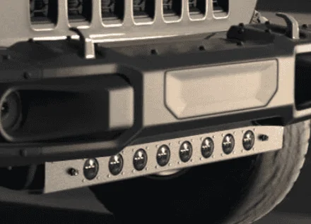 Jeep Gladiator Painting Skid Plates or