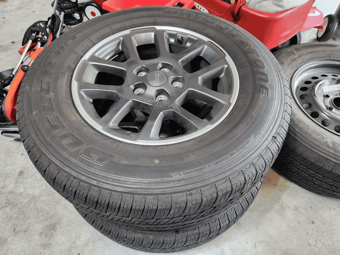 Jeep Gladiator Set of JT Overland takeoffs including spare - $250 OBO 1676145512218