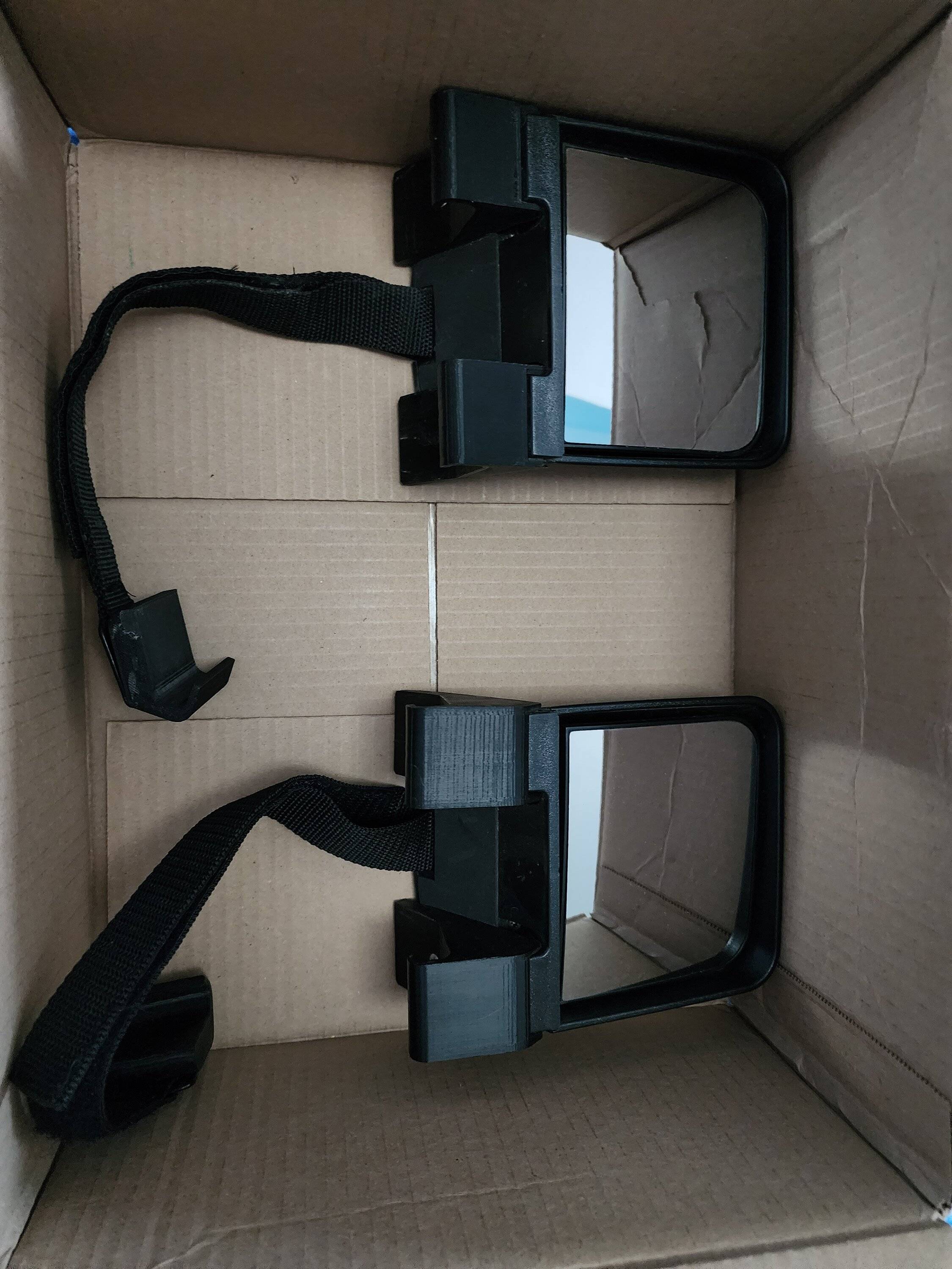 Jeep Gladiator Rampage Mirrors with Thorn-Engineering JT Adapters 20230210_143901