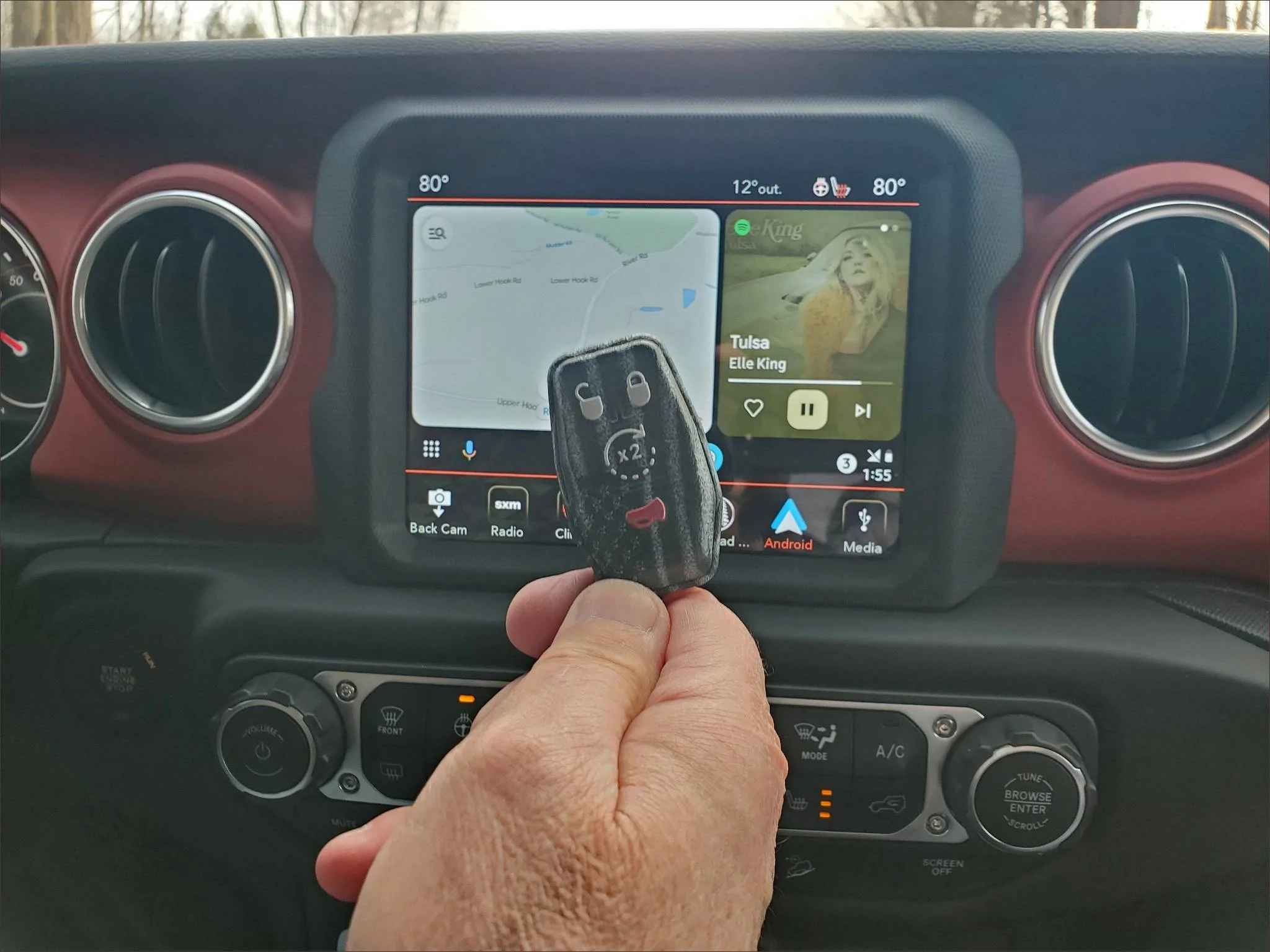 Jeep Gladiator ? ? Threedom Fob Scrapbook - Show us your "Threedom" Fob! 9880po