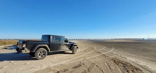 Jeep Gladiator Mud, bikes, beach and a Battleship BeachBridg