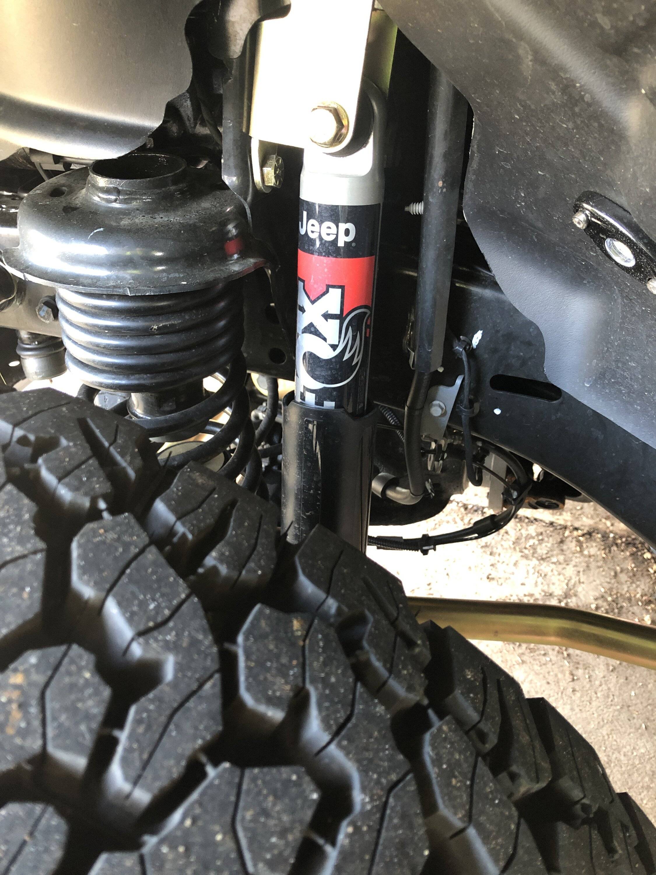Jeep Gladiator 4 or 4.5 lift kit W/stock fox shocks? image