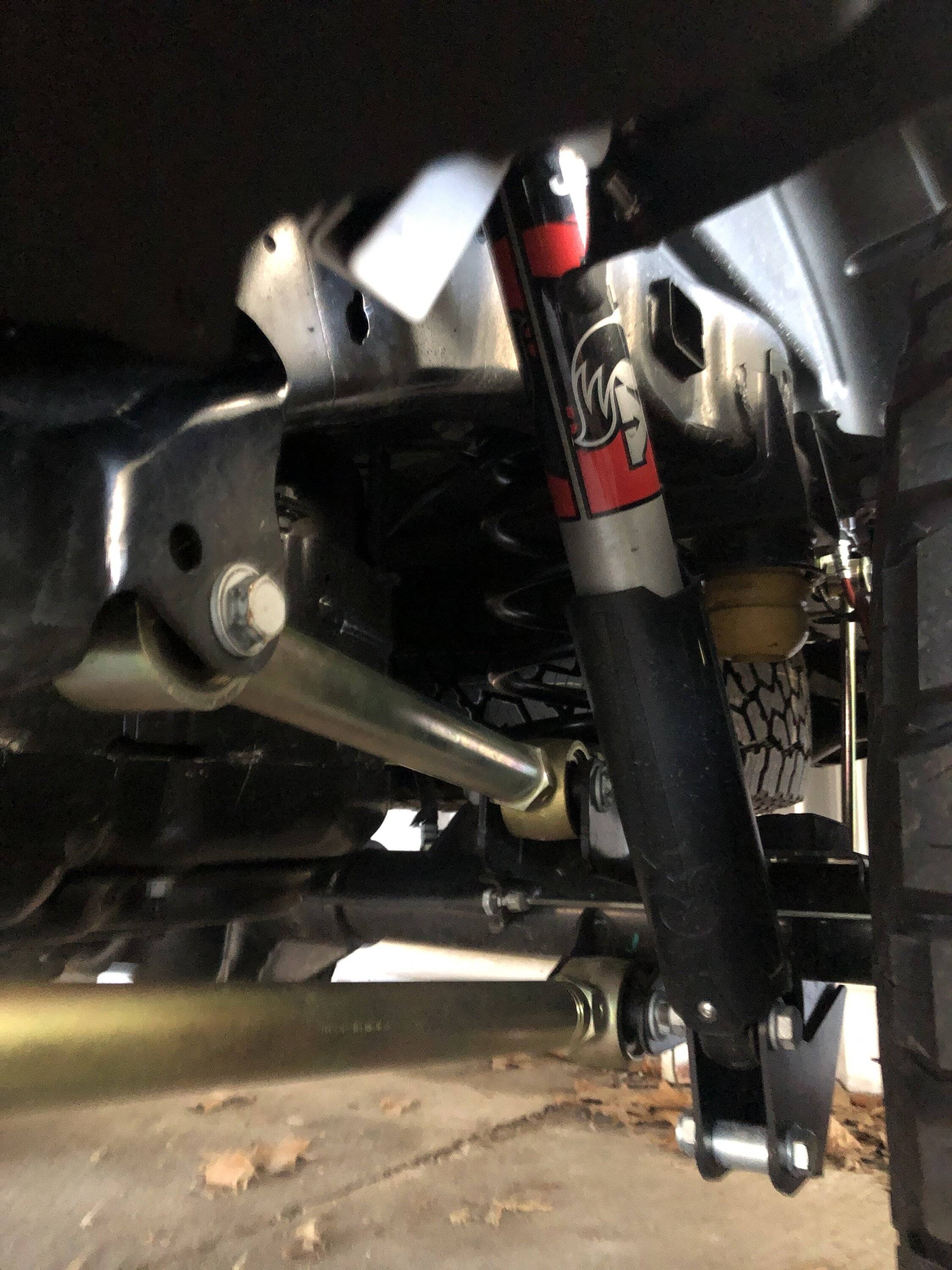 Jeep Gladiator 4 or 4.5 lift kit W/stock fox shocks? image