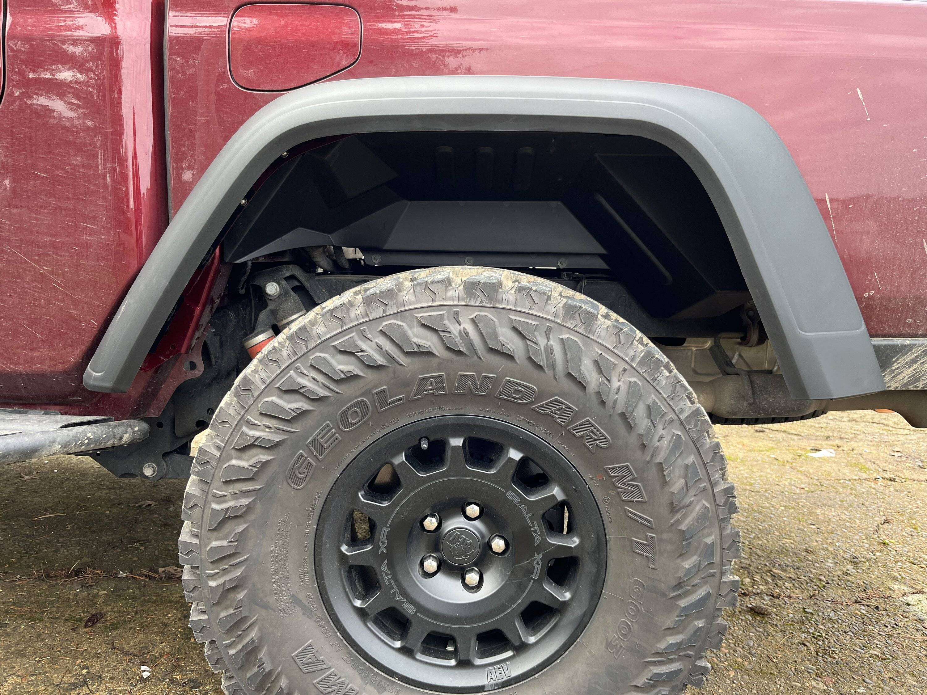 Jeep Gladiator Fender flares F6E5A5B6-BBB8-4131-B7E8-6A6773590B12