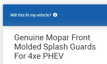 Jeep Gladiator Gladiator Mojave Part Numbers # List 1676503087378