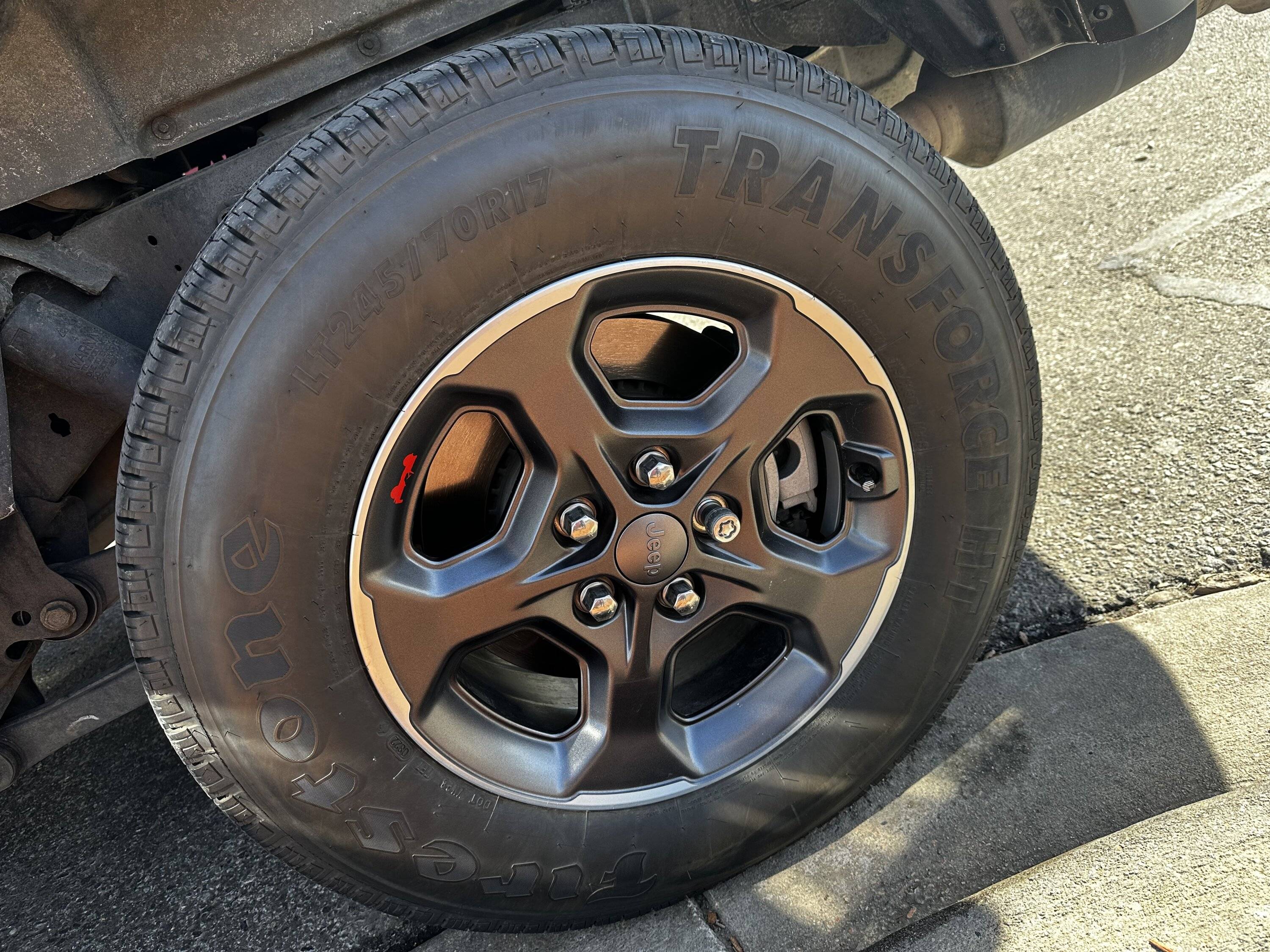 Jeep Gladiator Rubicon wheels and New Firestone tires 5CD39A86-15CD-48F7-AB54-FBAFCF315E93