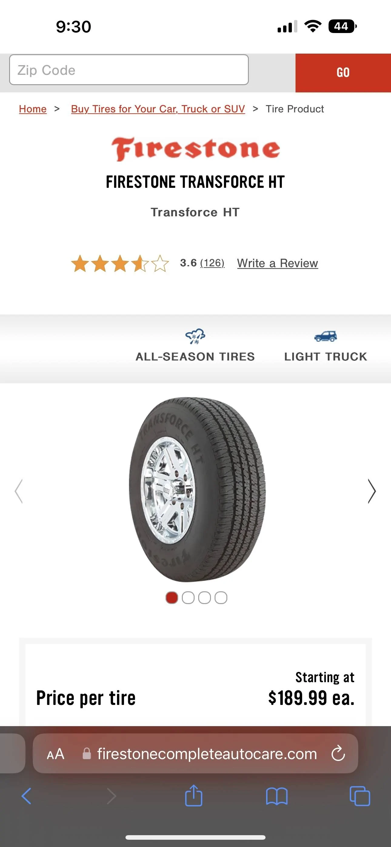 Jeep Gladiator Rubicon wheels and New Firestone tires A5223BBC-0756-4817-A121-F2ABC6002CF3