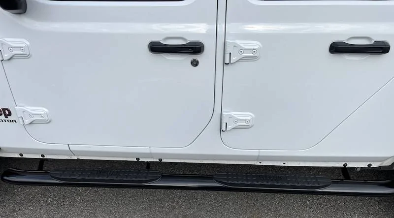 Jeep Gladiator Westin Nerf Bar deal was real IMG_2817