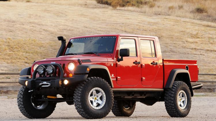 Jeep Gladiator Jeep Gladiator Pickup Truck (JT) Spy Pics and Videos! 01-aev-brute-double-cab-fd