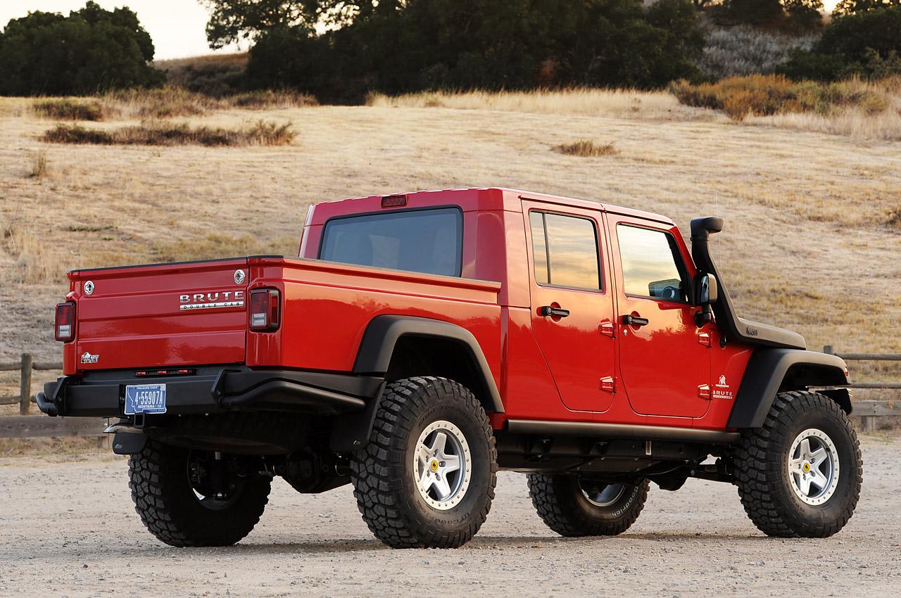 Jeep Gladiator Jeep Gladiator Pickup Truck (JT) Spy Pics and Videos! 02-aev-brute-double-cab-fd