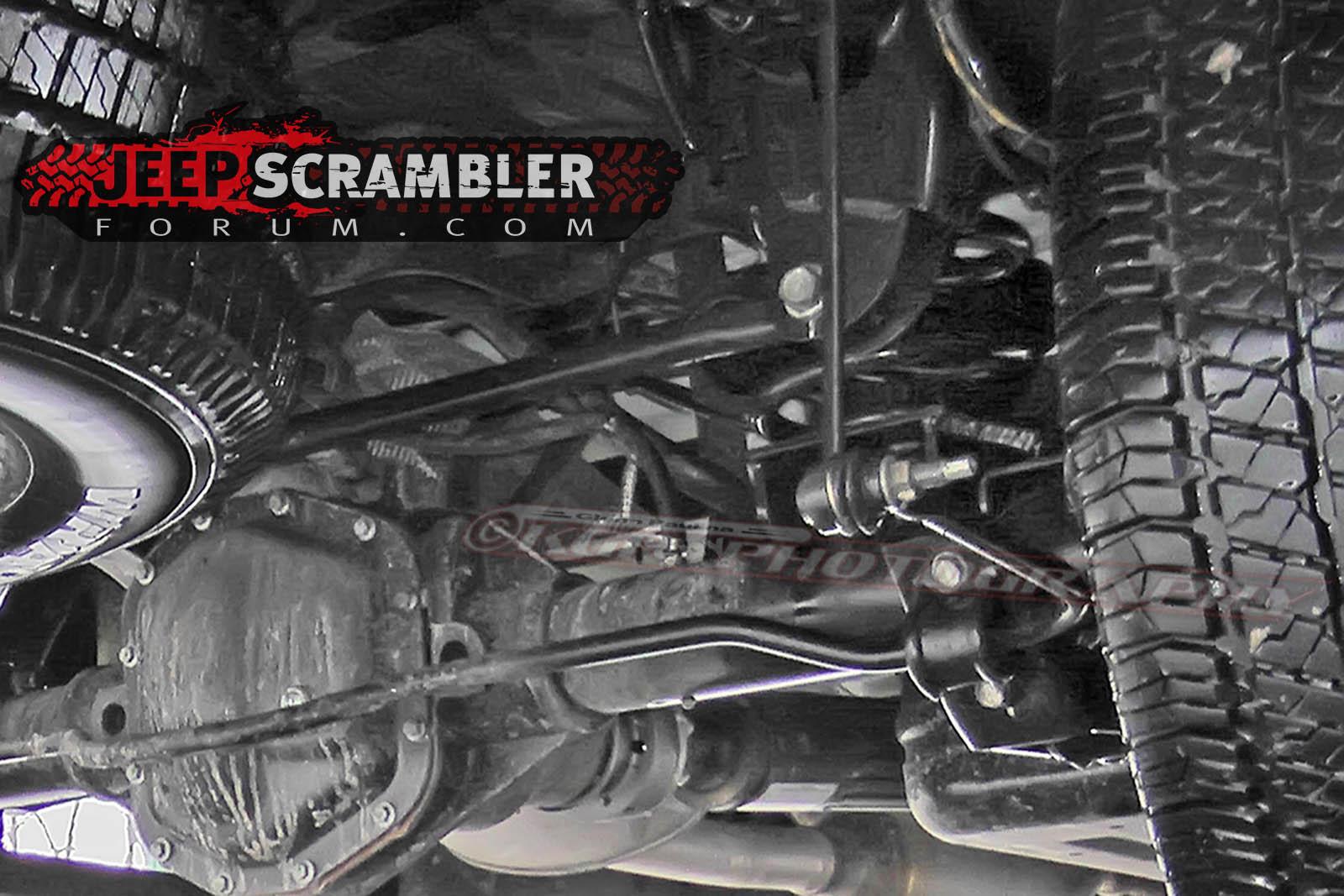 Jeep Gladiator Jeep Gladiator JT Pickup (3.0L Diesel) Underbody Shows Ram 1500 Inspired Suspension Jeep-Scrambler-JT-Pickup-underbody.g06