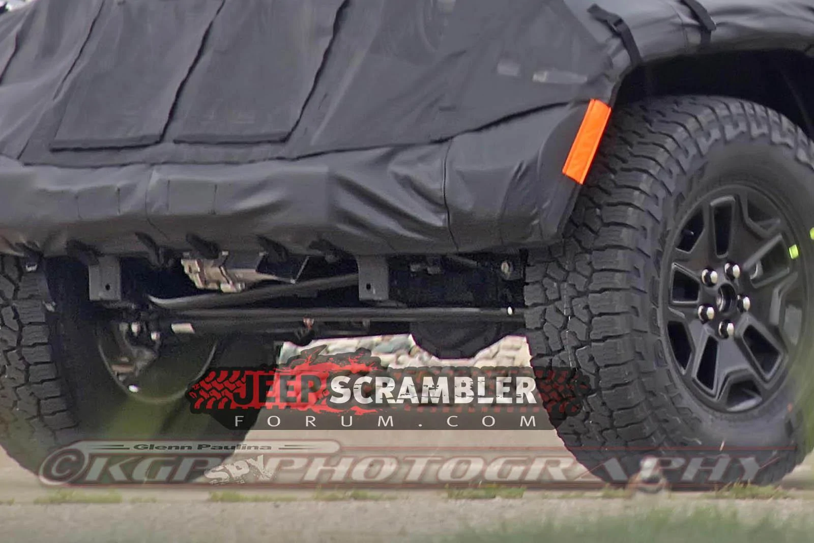 Jeep Gladiator Jeep Gladiator JT Pickup (3.0L Diesel) Underbody Shows Ram 1500 Inspired Suspension Jeep-Scrambler-JT-Pickup-underbody.g09