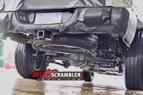Jeep Gladiator Jeep CEO- new Wrangler "probably" not debuting until second half of 2017 Jeep-Scrambler-JT-Pickup-underbody.g11