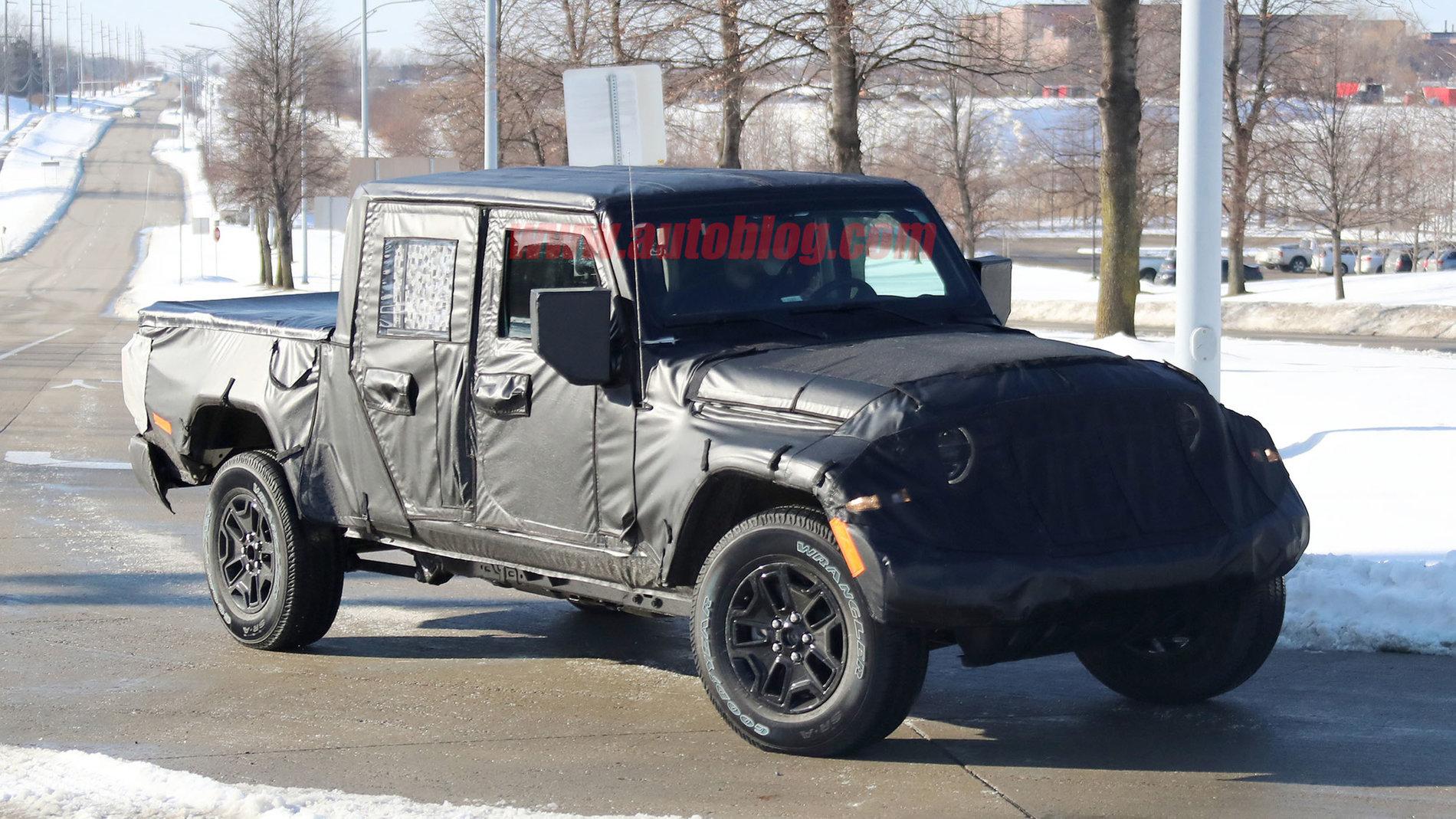 Jeep Gladiator Jeep Gladiator Pickup Truck (JT) Spy Pics and Videos! scrambler-006-copy-1