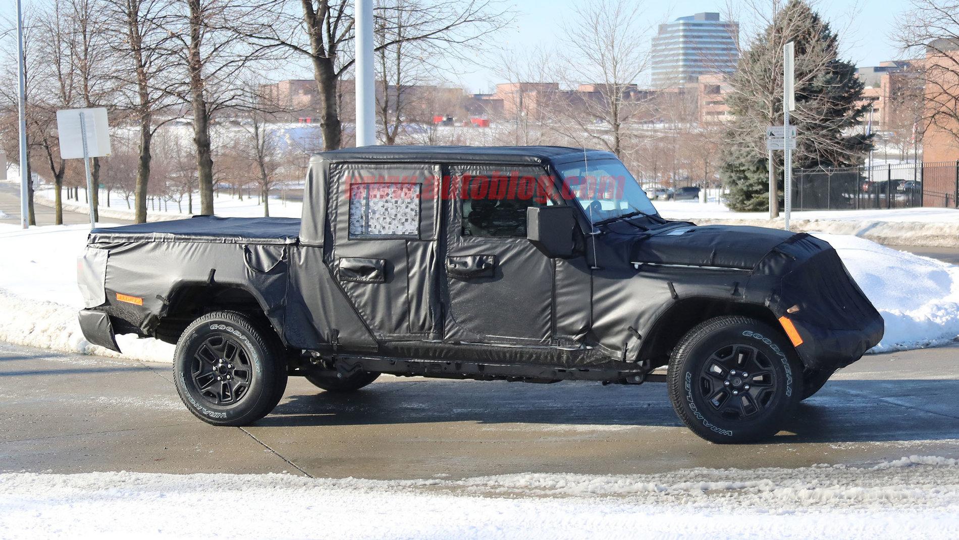 Jeep Gladiator Jeep Gladiator Pickup Truck (JT) Spy Pics and Videos! scrambler-008-copy-1