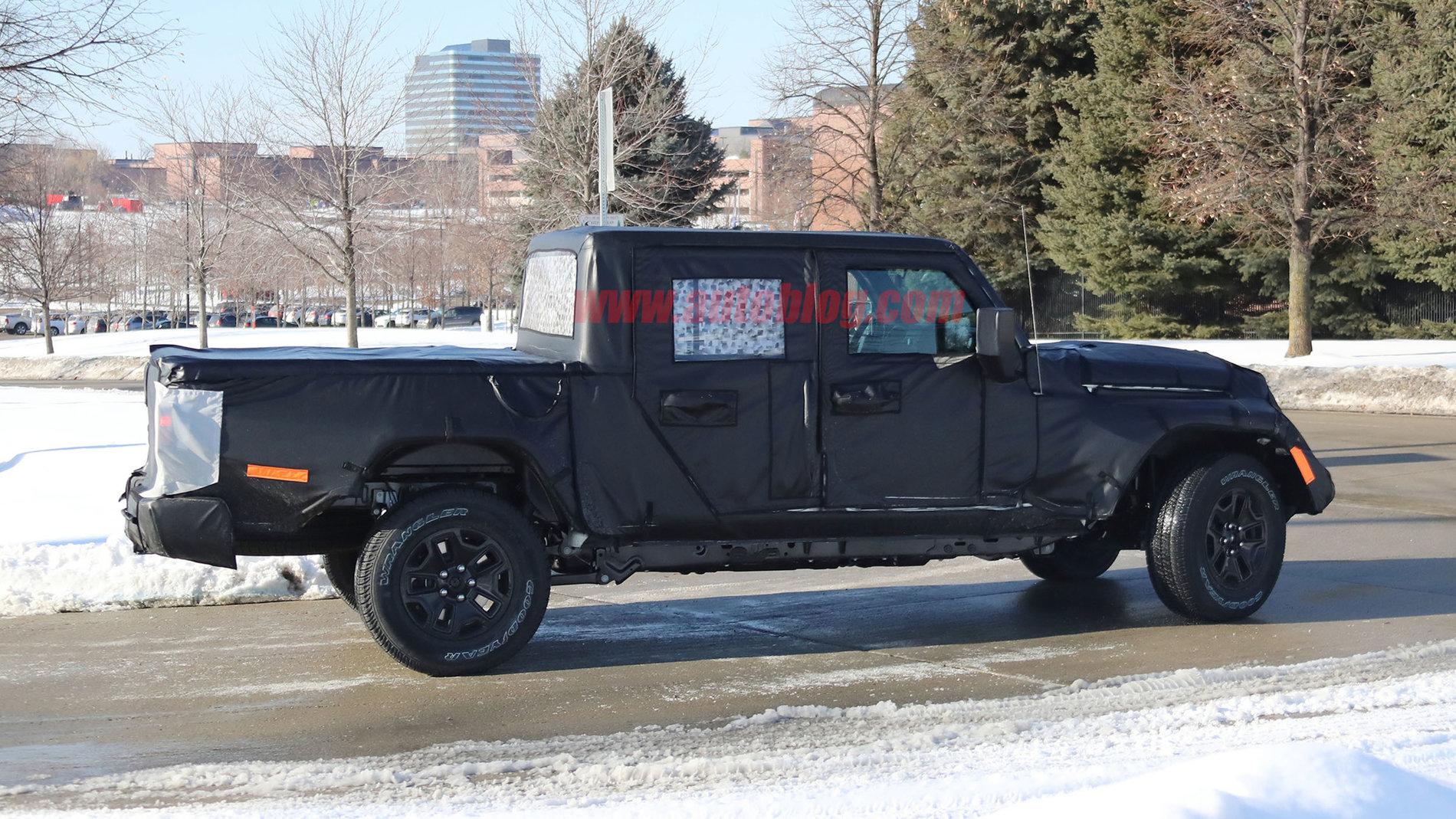Jeep Gladiator Jeep Gladiator Pickup Truck (JT) Spy Pics and Videos! scrambler-010-copy-1