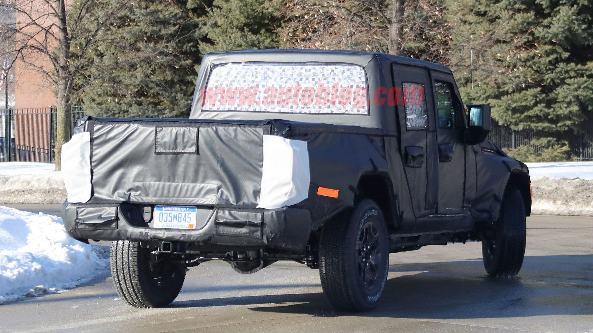 Jeep Gladiator Jeep Gladiator Pickup Truck (JT) Spy Pics and Videos! scrambler-012-copy-1