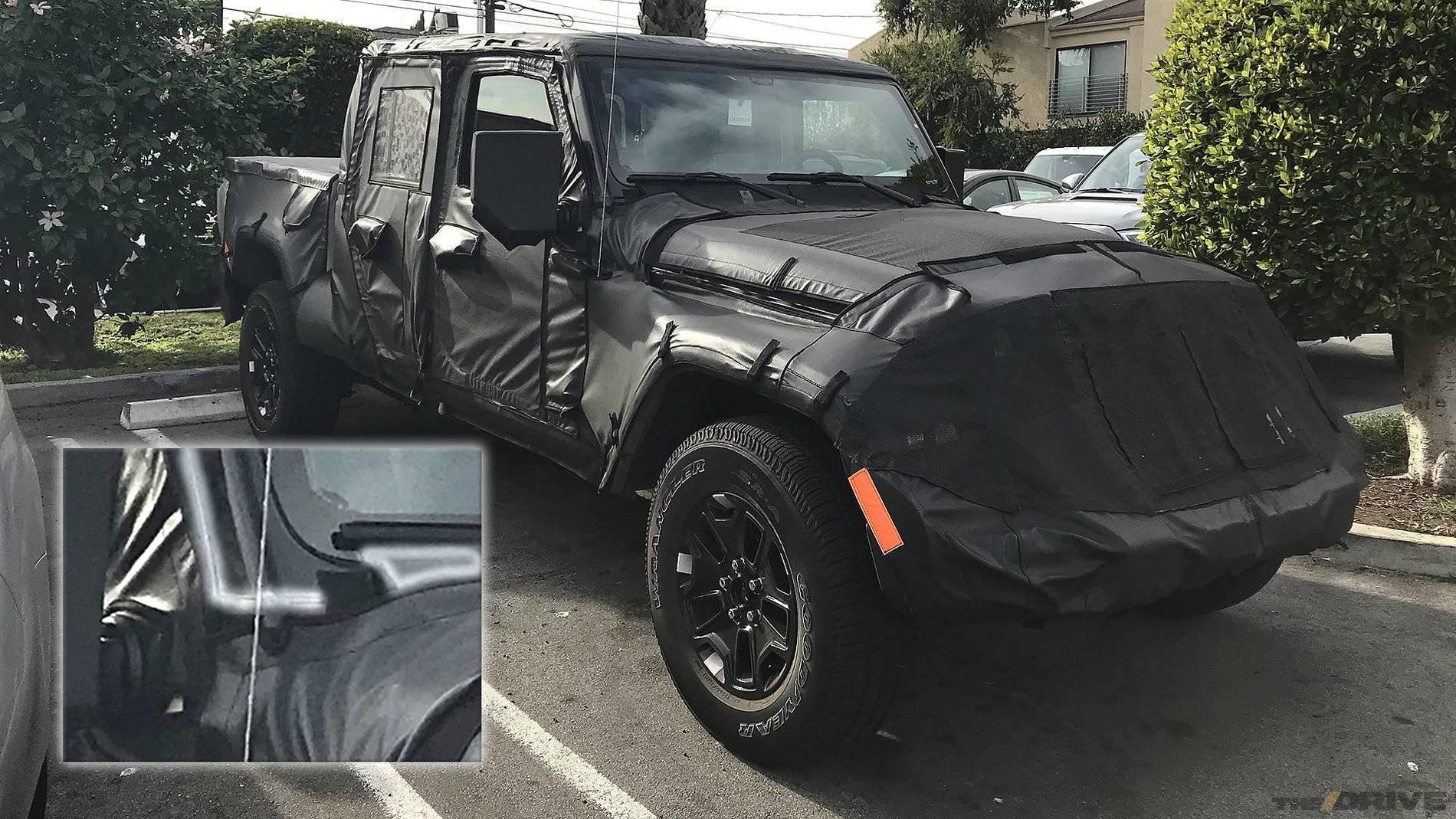 Jeep Gladiator Jeep Gladiator Pickup Truck (JT) Spy Pics and Videos! ?q=70&w=1920&url=https%3A%2F%2Ftimedotcom.files.wordpress.com%2F2018%2F01%2Fimg_4280-hero