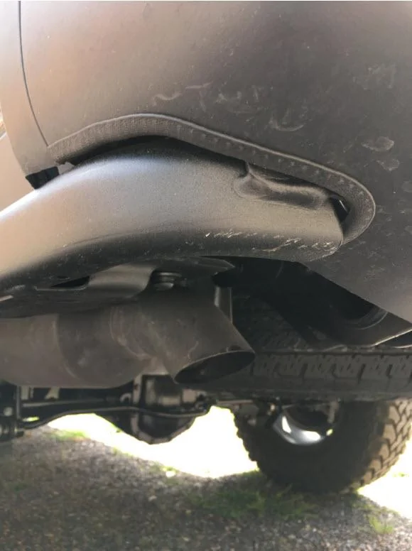 Jeep Gladiator Installing Mopar Rear Bed Rock Rails on Overland and Sport Gladiators rr3