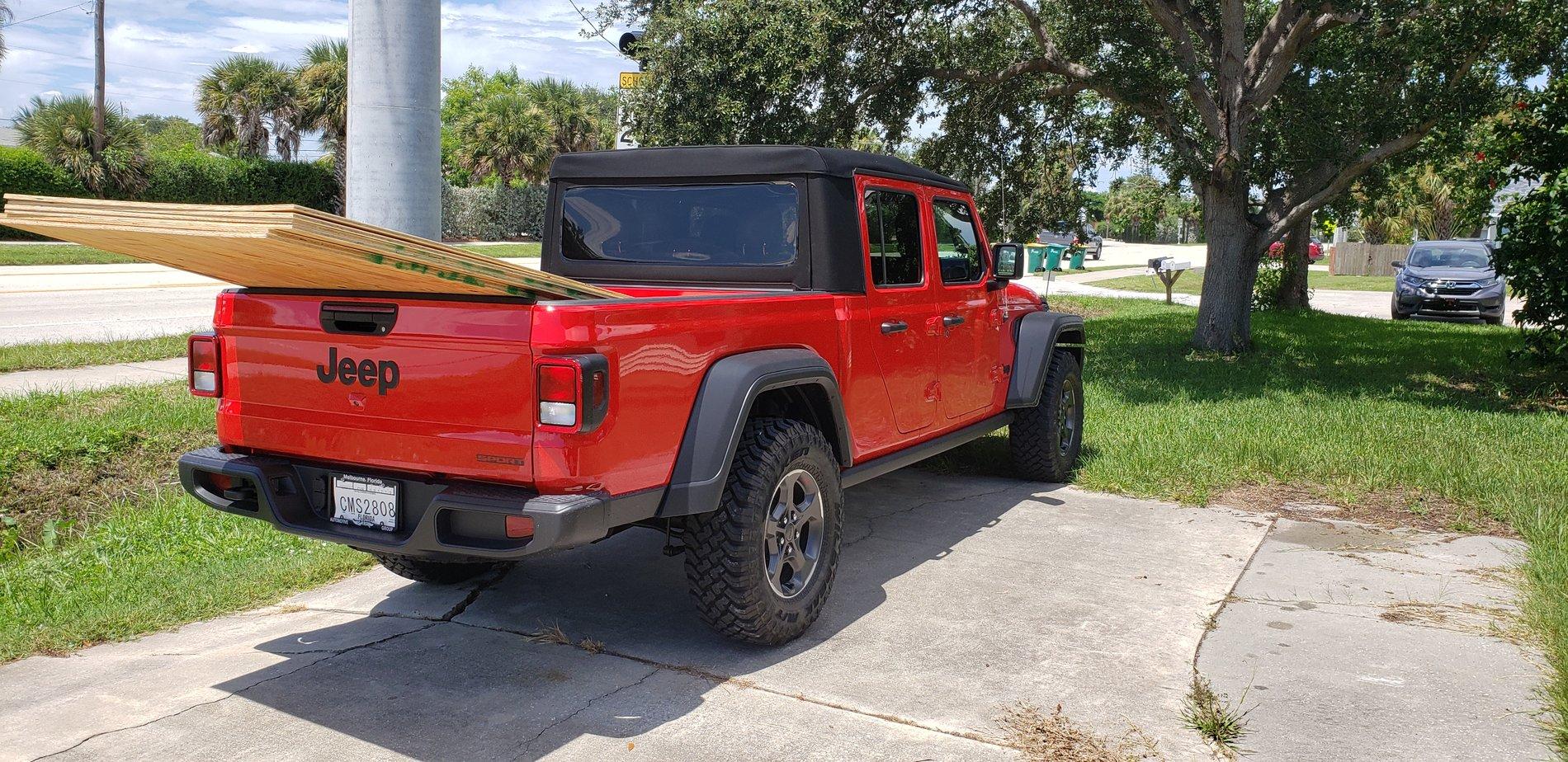 Jeep Gladiator Hurricane Dorian Duty Thread Plywood
