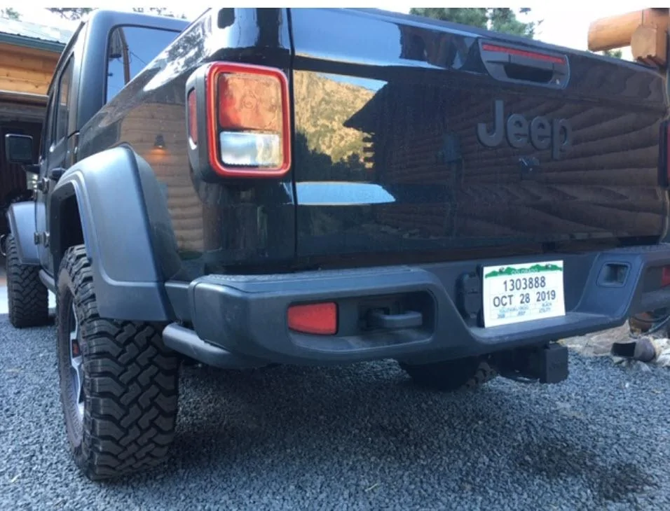 Jeep Gladiator Installing Mopar Rear Bed Rock Rails on Overland and Sport Gladiators rr5