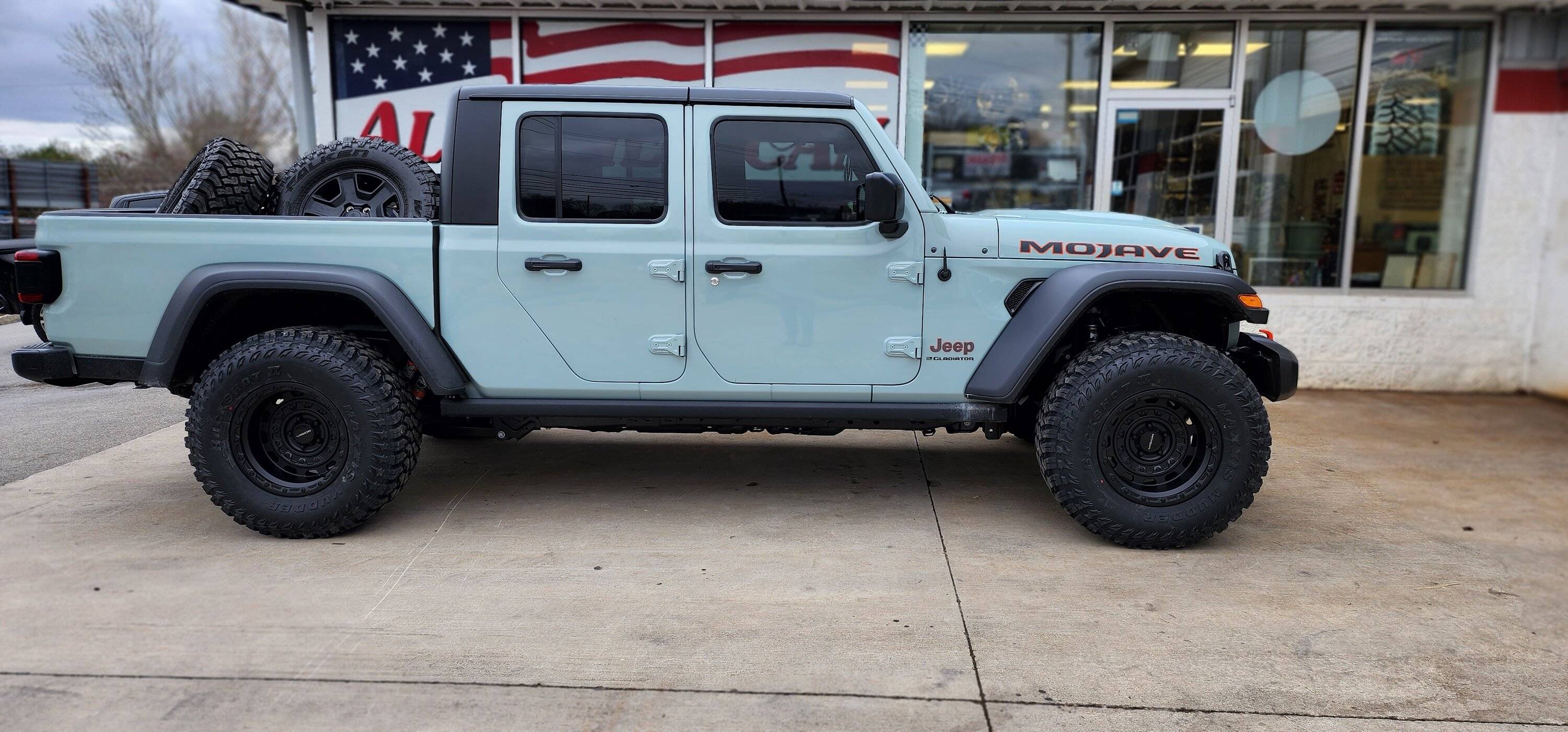 Jeep Gladiator New tires and rims for Ole Earl 20230217_163035