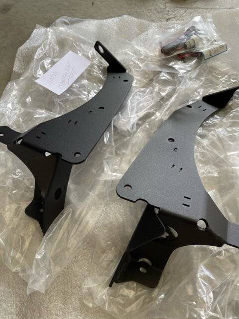 Jeep Gladiator JL/JT Rubicon Artec Front Fender Chop Kit Brackets w/LED - NIB art1