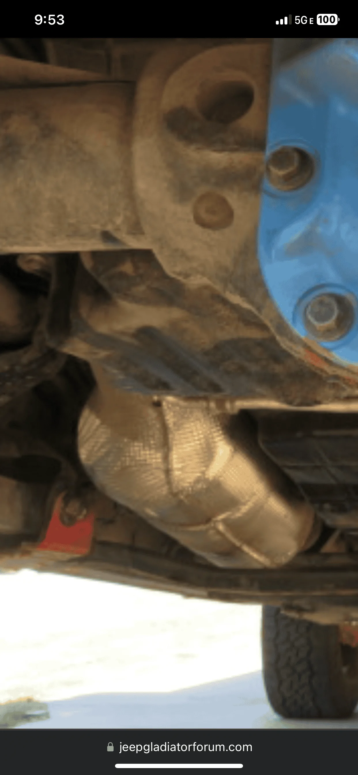 Jeep Gladiator Metalcloak Front Track Bar and Yukon Diff Cover EC7312F5-8ED3-4DED-B476-BBFE3E240903