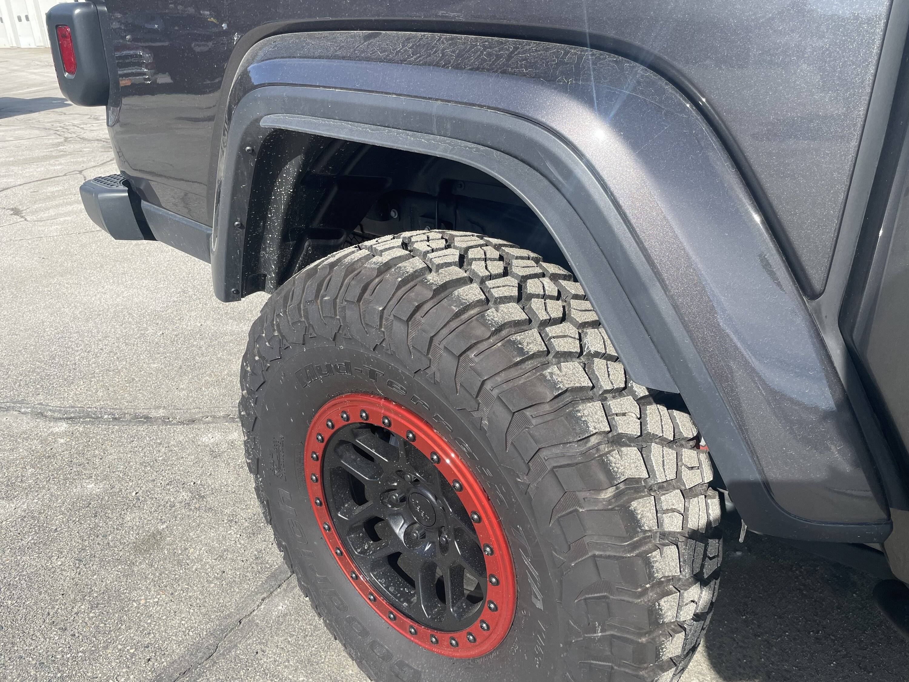 Jeep Gladiator Xtreme Recon Fender Extension Instsalled 8A2DC592-151A-4D00-85AC-6071A51729E9
