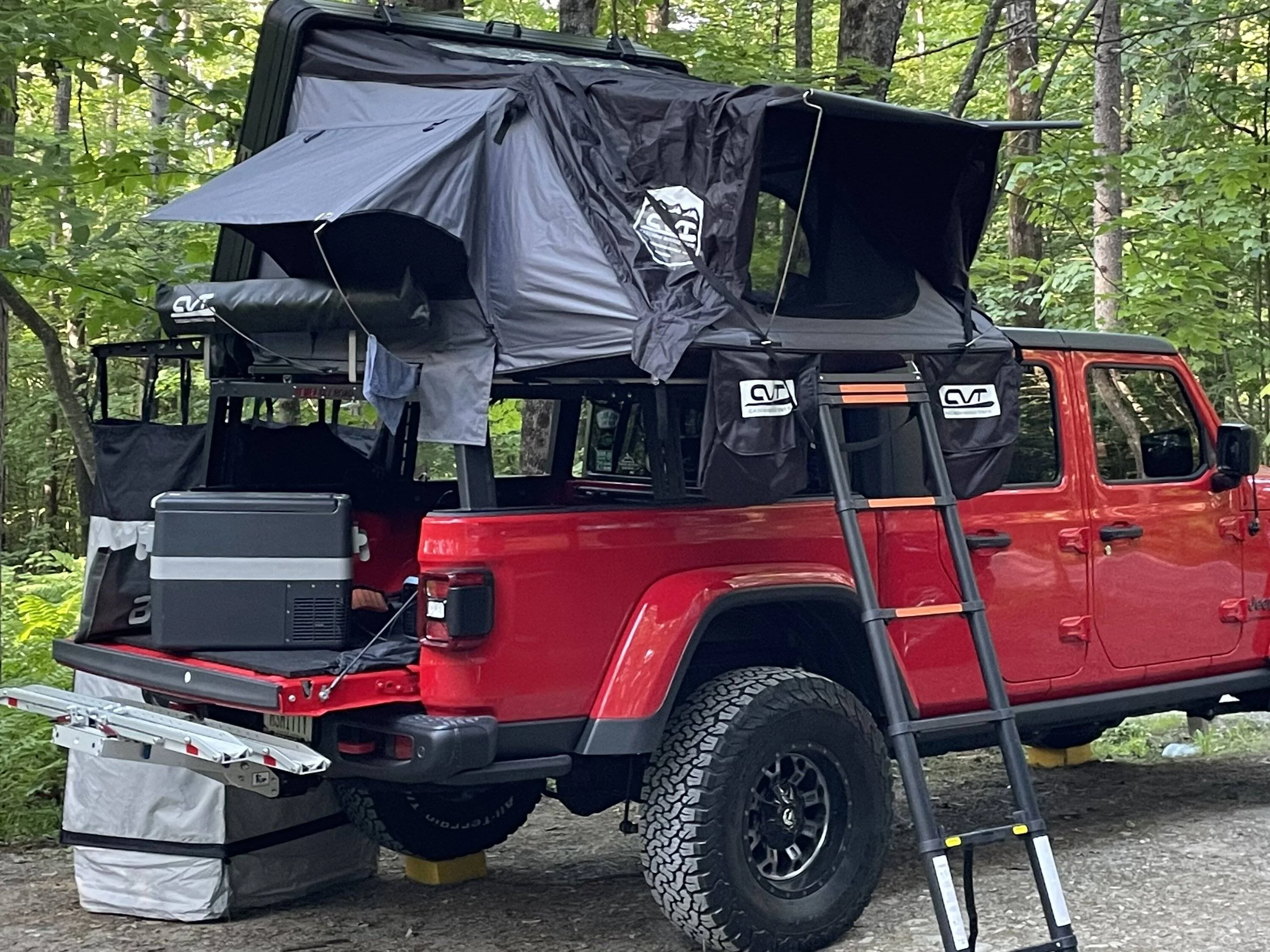 Jeep Gladiator Full CVT Roof Top Tent Set Up For Sale $3,400 EFAFA8BB-602E-4F85-BDDF-DA362DEEF8C4