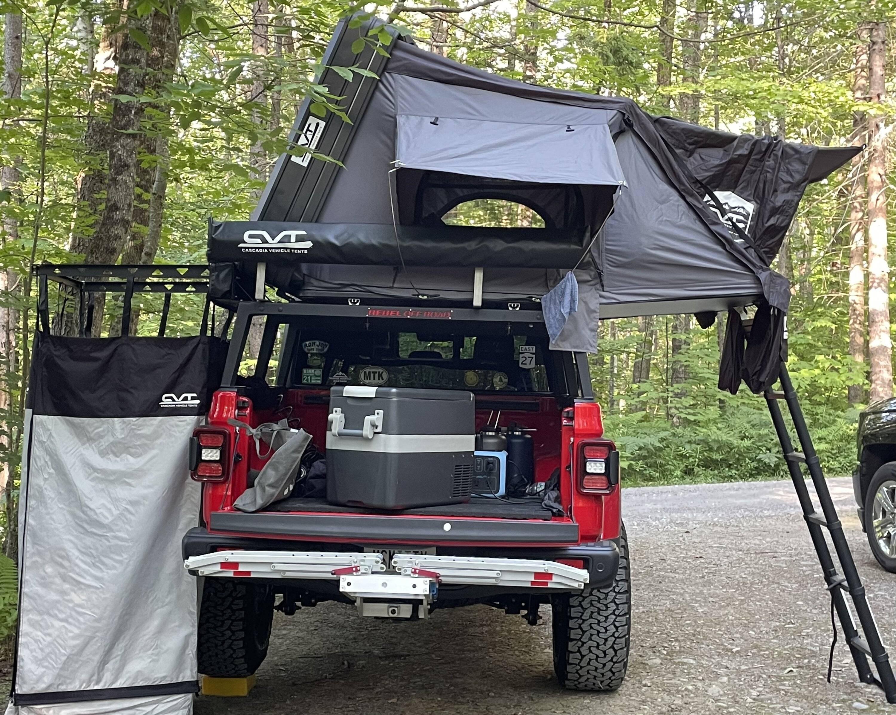 Jeep Gladiator Full CVT Roof Top Tent Set Up For Sale $3,400 DDCF20B2-C6A8-4502-8BA5-746E08173F87