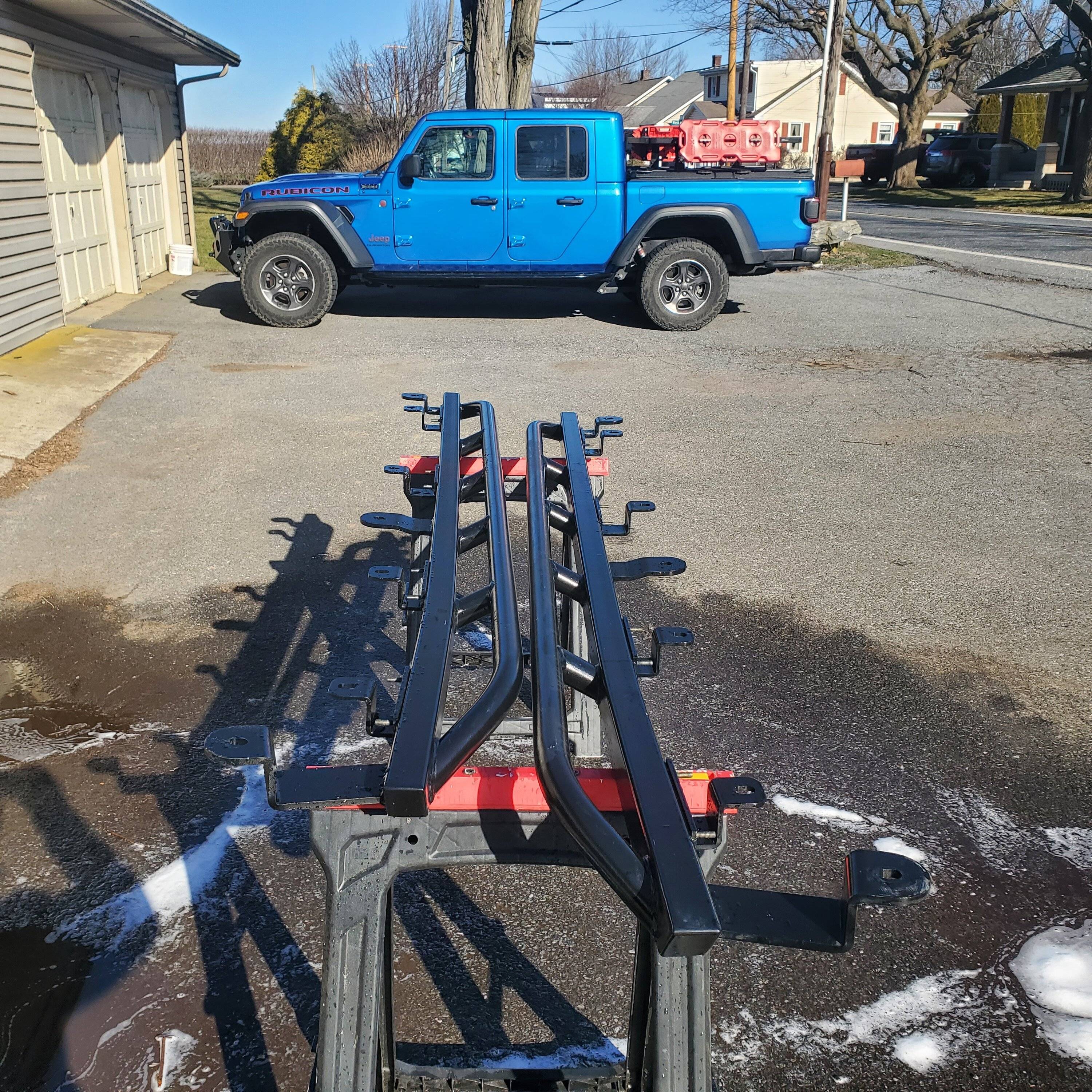 Jeep Gladiator For Sale: Rockhard 4x4 angled up sliders. $650 (down from $800...$930 plus from manufacturer) 20230218_094658