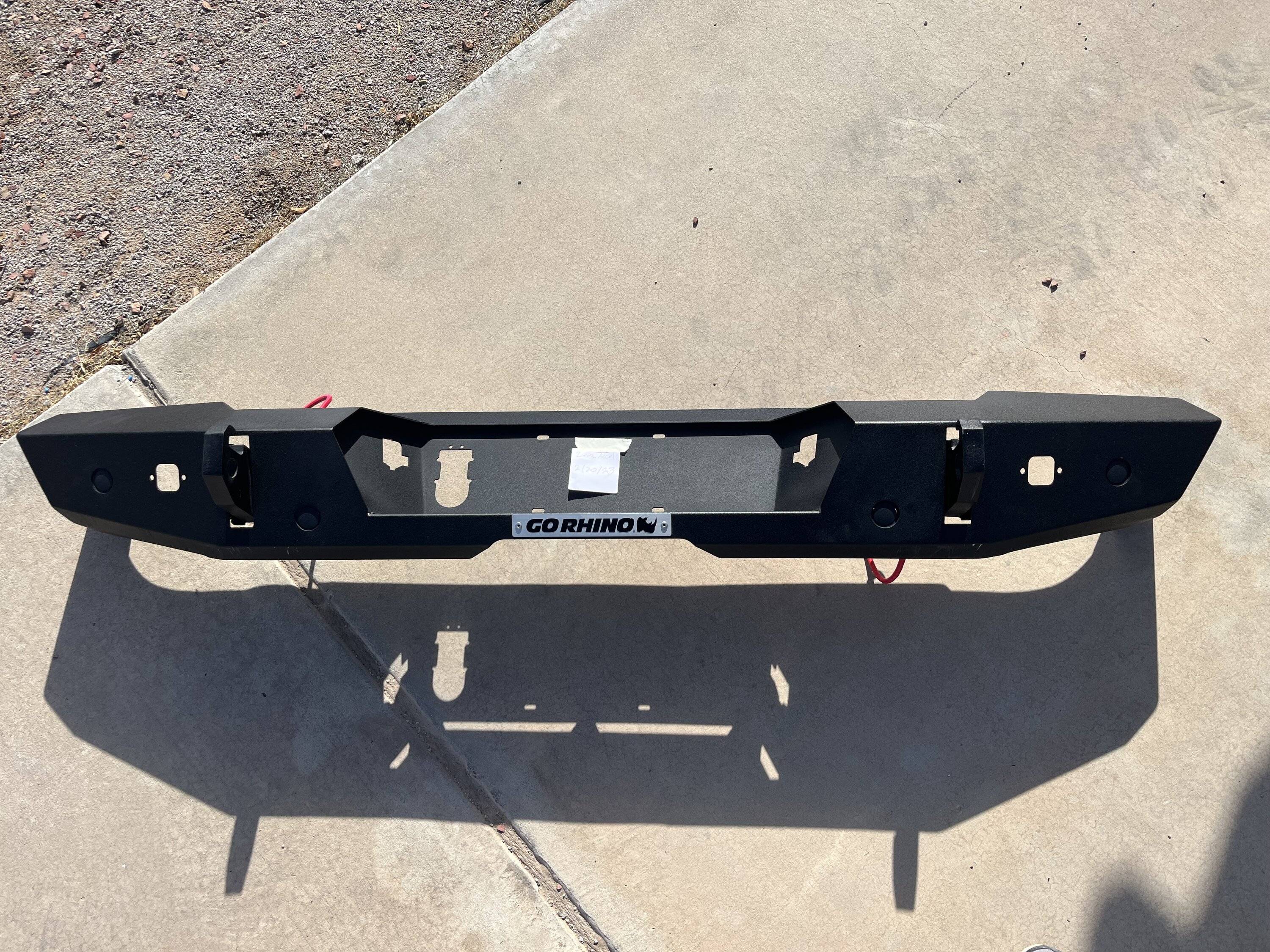 Jeep Gladiator For Sale: Go Rhino Trailline Gladiator Rear Bumper - $300 IMG_6331.JPG