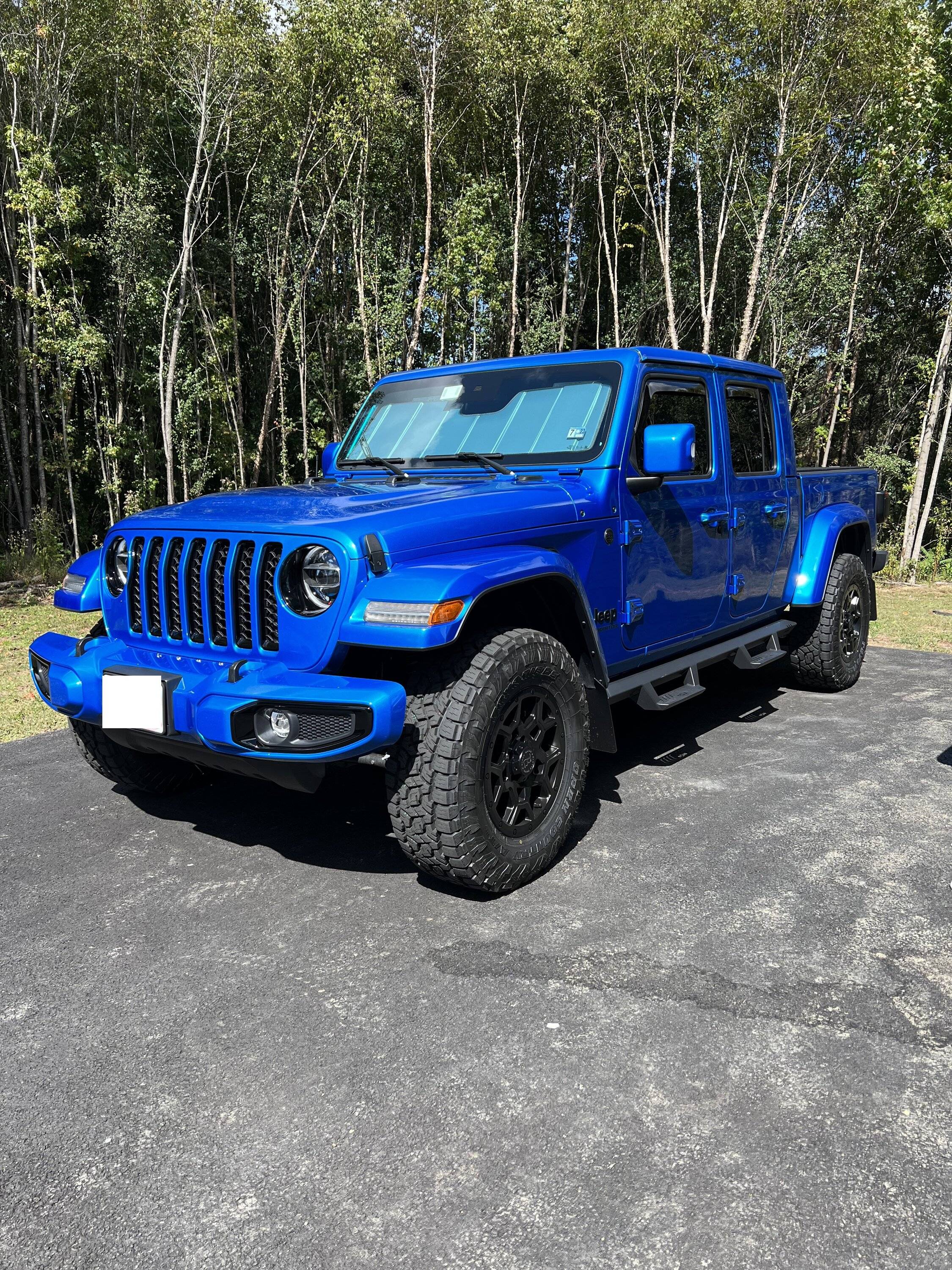 Jeep Gladiator Like new 5pc Set - Black Rhino 33" Wheels & Tires + Factory Spare IMG_1495