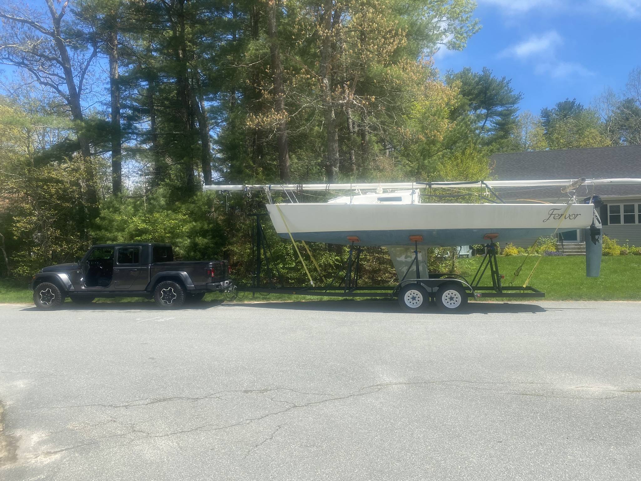 Jeep Gladiator Choosing a boat that can safely be towed 304A1168-D764-476B-8F74-70103ED43C40