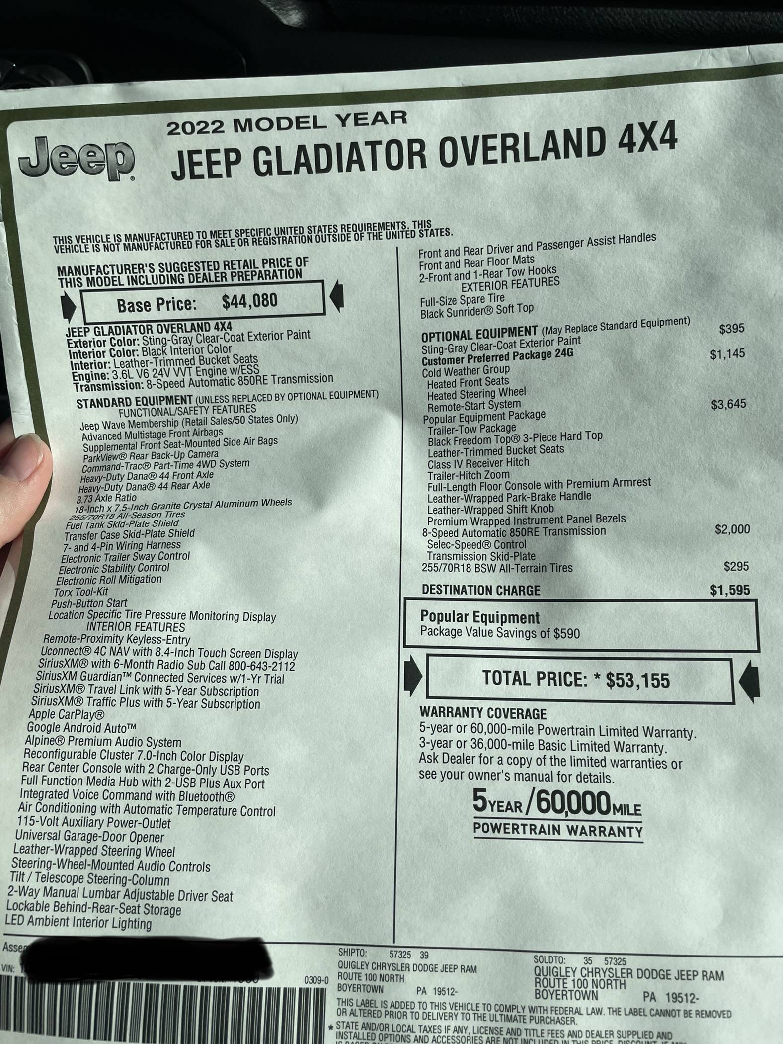 Jeep Gladiator Choosing a boat that can safely be towed 576700EA-93EE-48F6-BC87-A1E21407809B