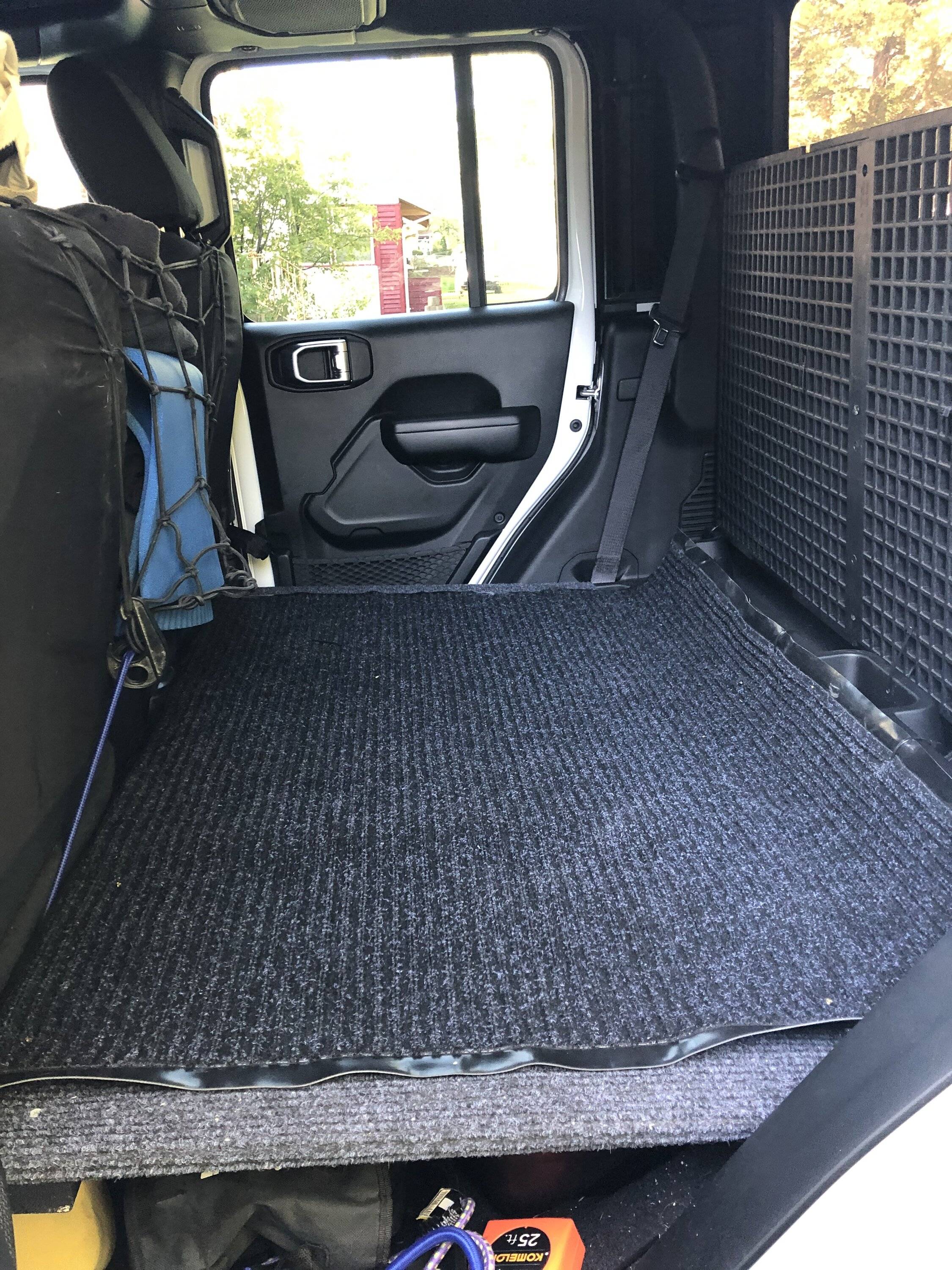Jeep Gladiator Suggestions for coving DIY seat delete platform 67628950-82E0-4F47-B85A-C5002DA69666
