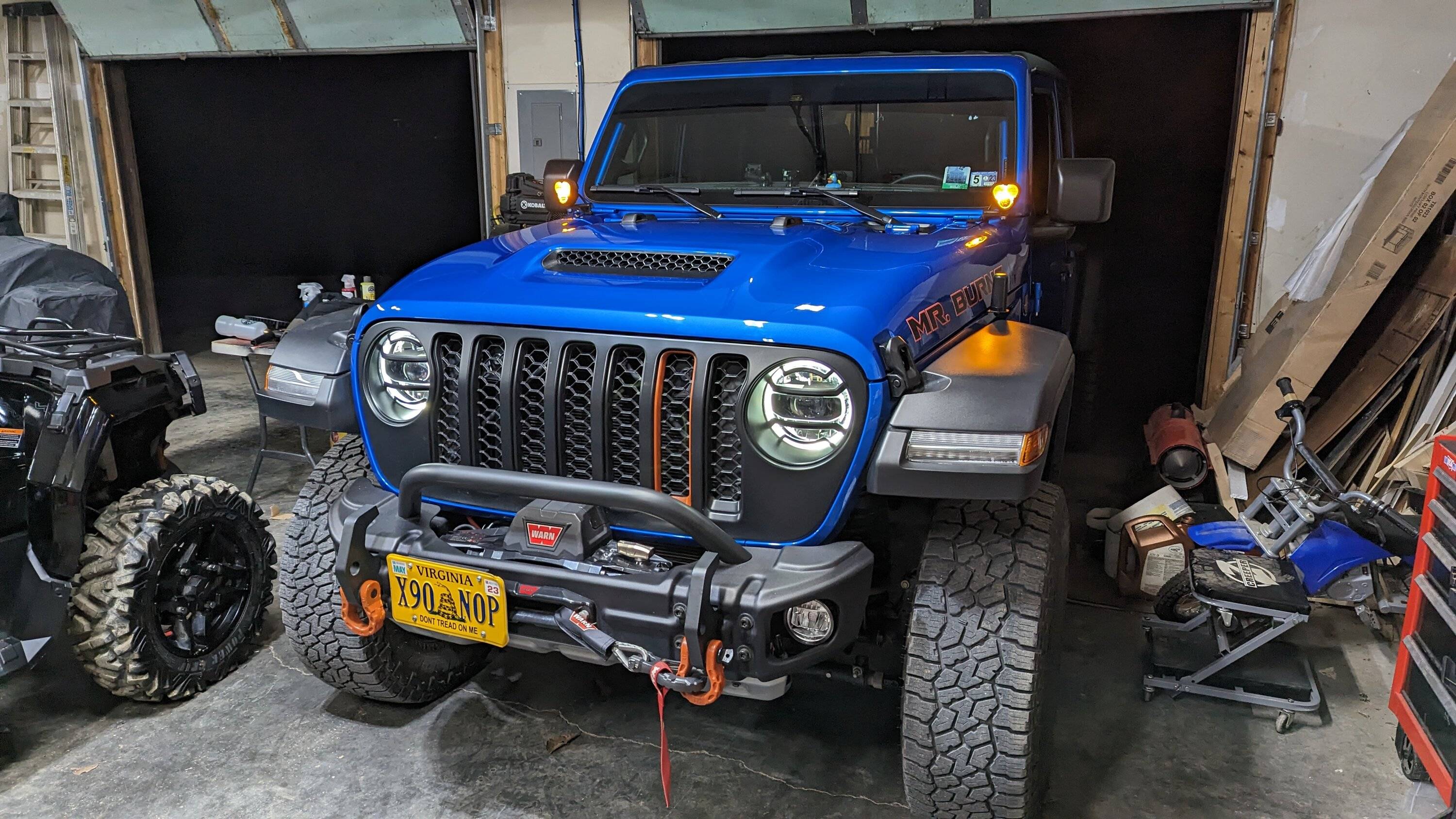 Jeep Gladiator My 2022 Hydro Blue Mojave Log - Jack of All Trades PXL_20230222_000716189