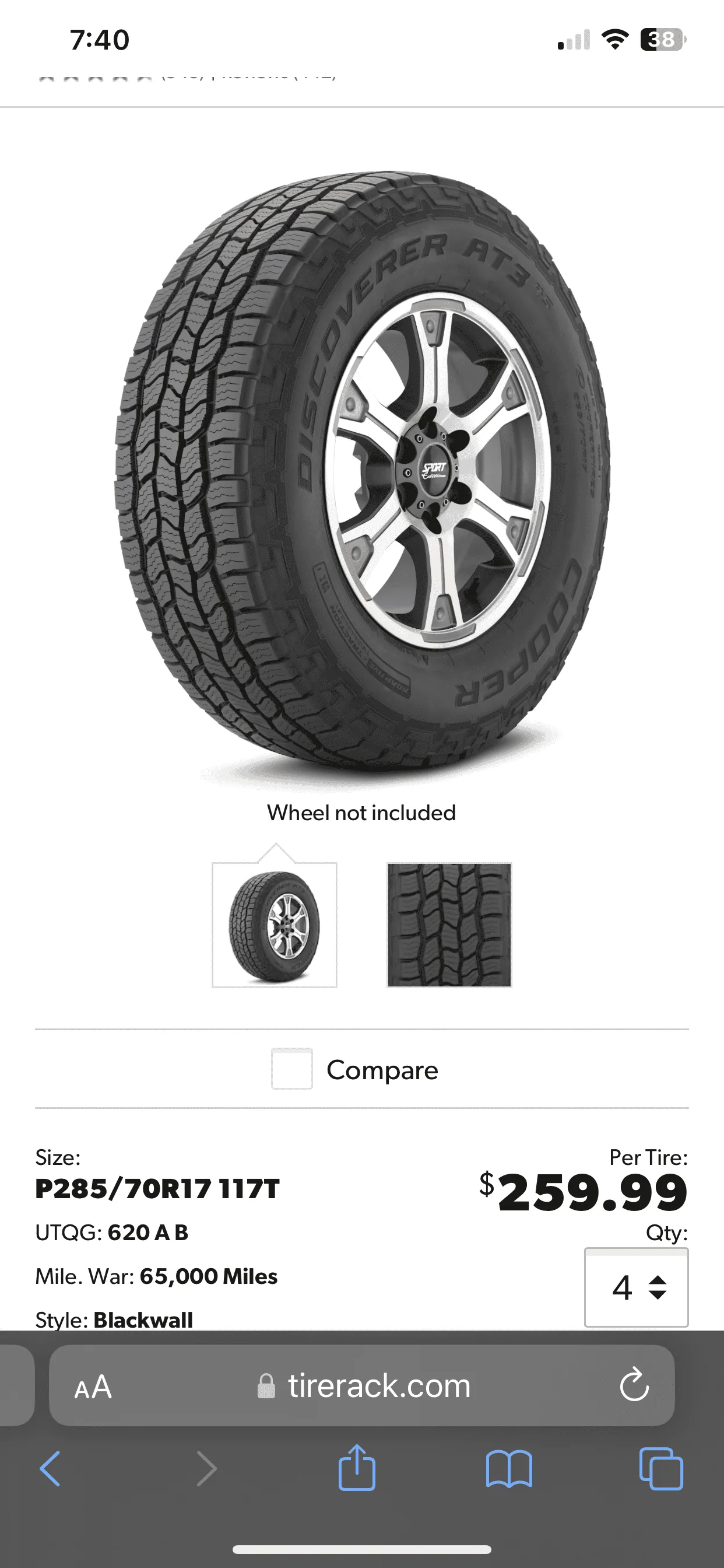 Jeep Gladiator Larger Highway Tires 3A66C85D-35BE-41C1-BAB9-B8831F7DA8F6